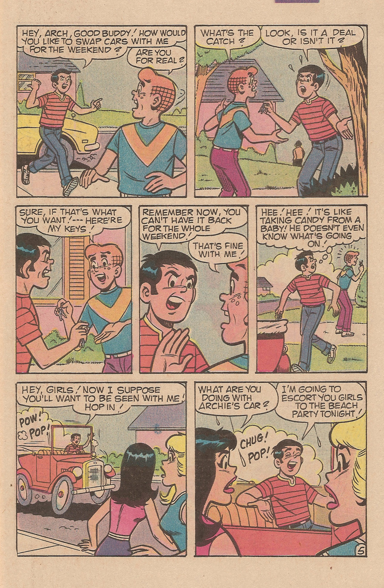 Read online Pep Comics comic -  Issue #386 - 7