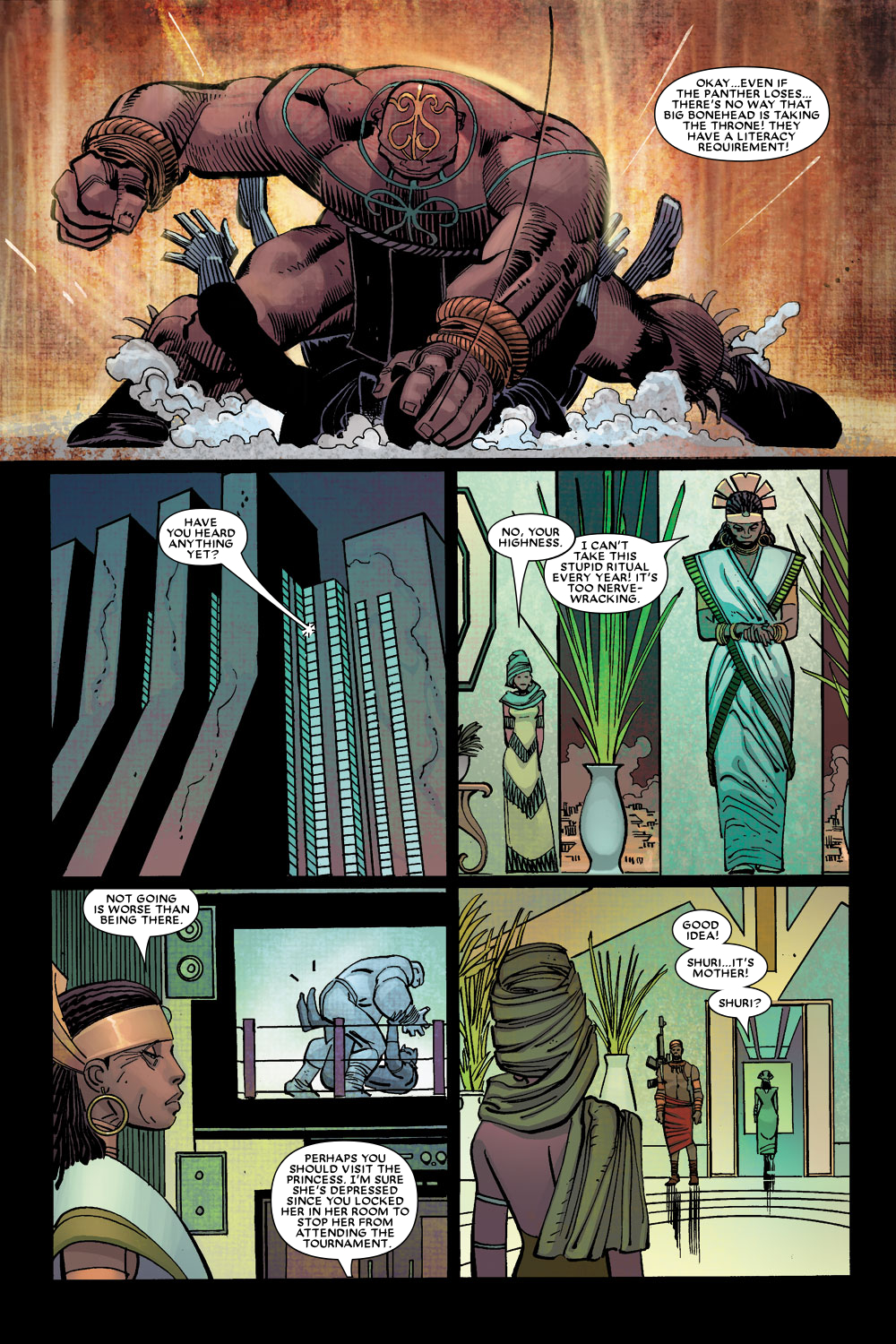 Black Panther (2005) issue 2 - Page 8
