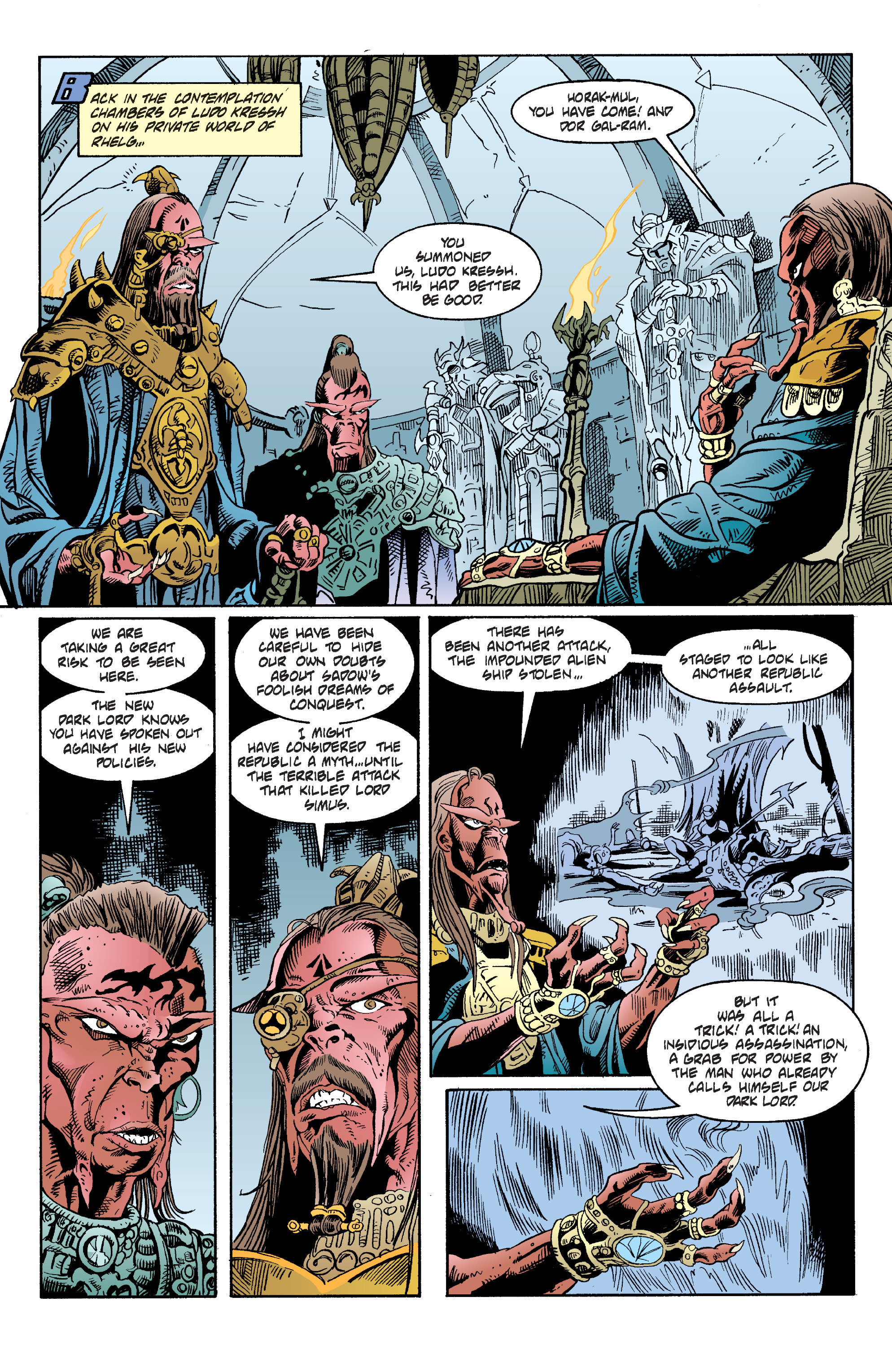 Read online Star Wars: Tales of the Jedi - The Golden Age of the Sith comic -  Issue #4 - 21
