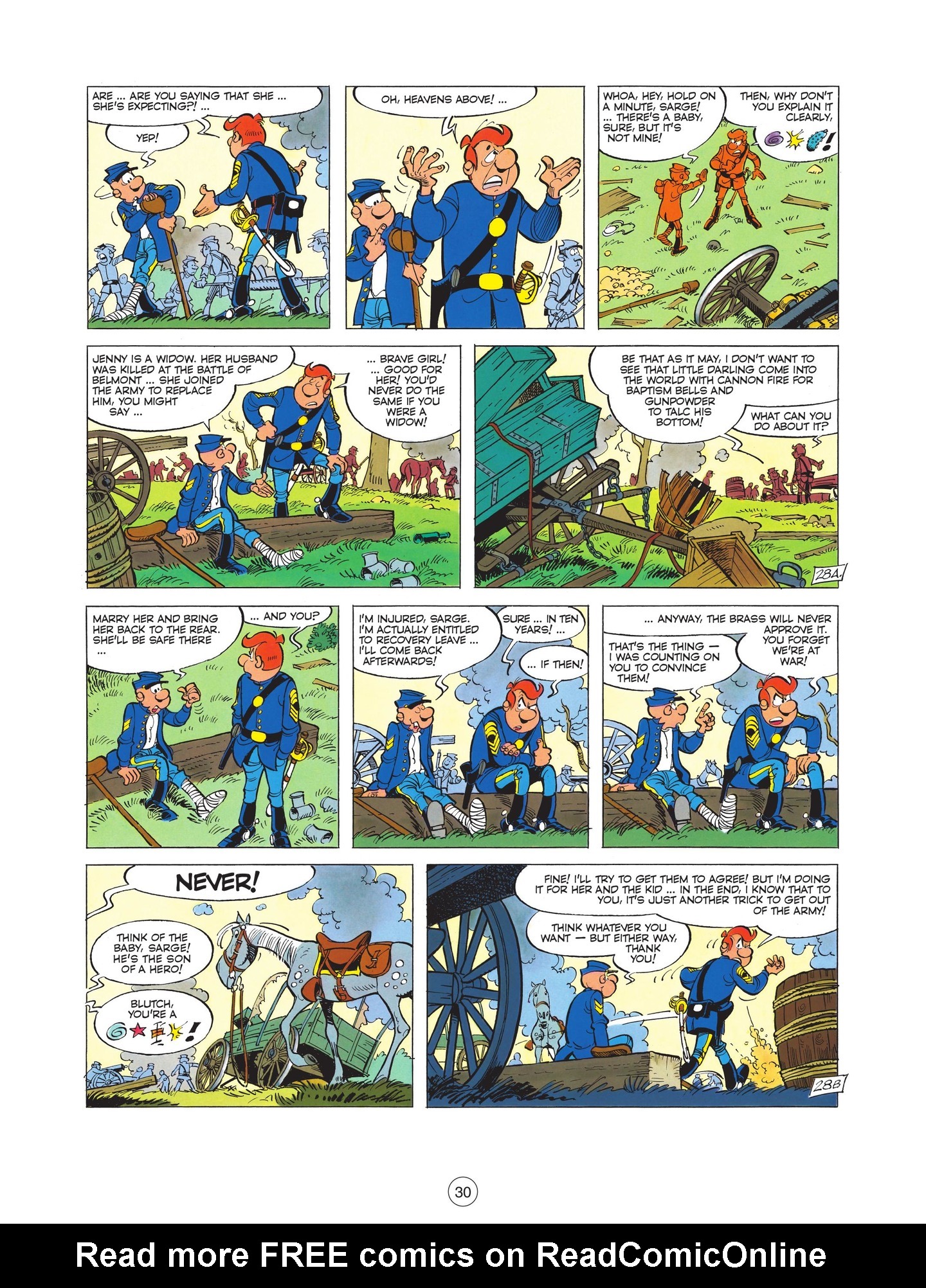 Read online The Bluecoats comic -  Issue #13 - 32