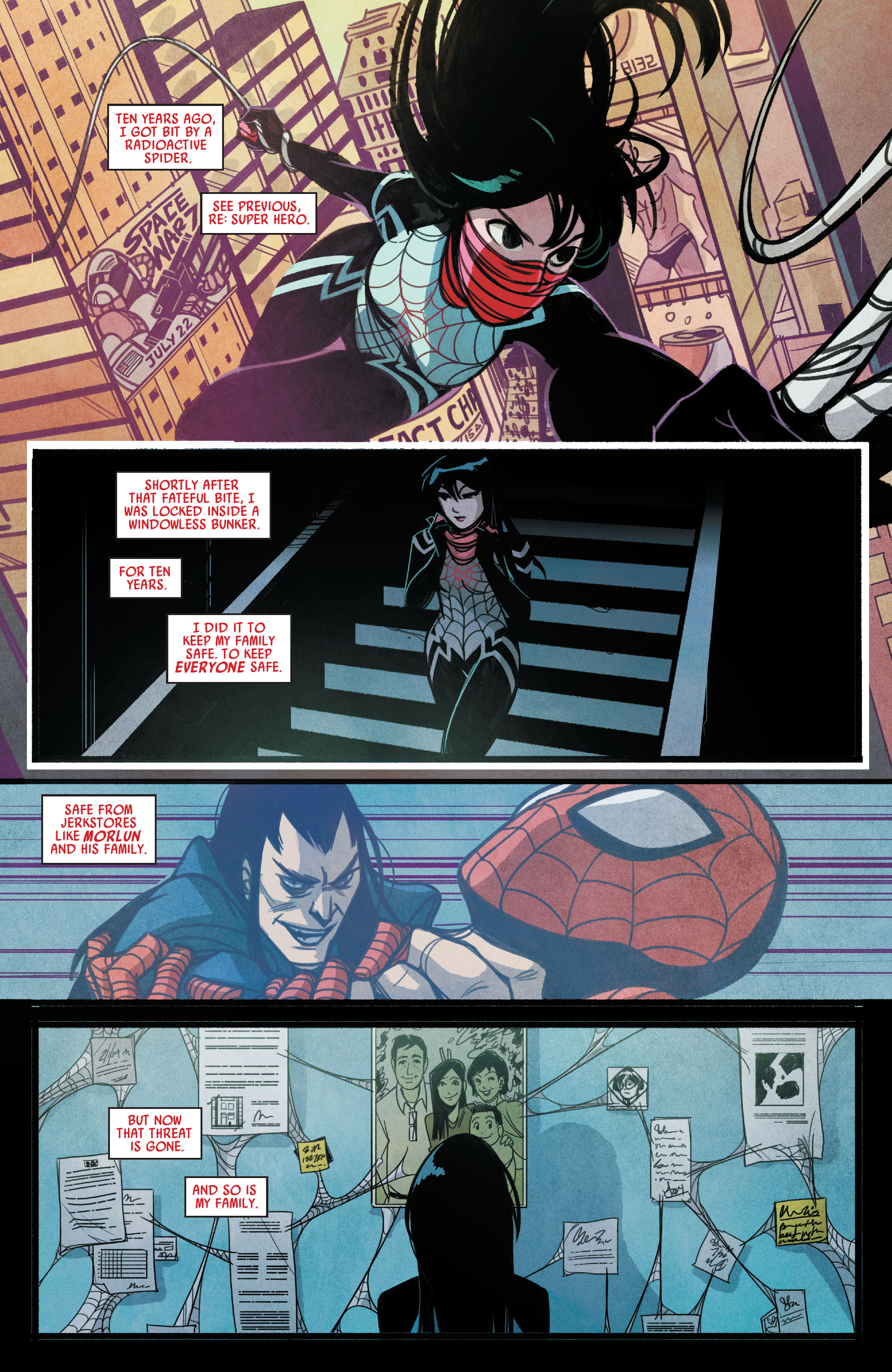 Read online Silk: Out of the Spider-Verse comic -  Issue # TPB 1 (Part 1) - 91