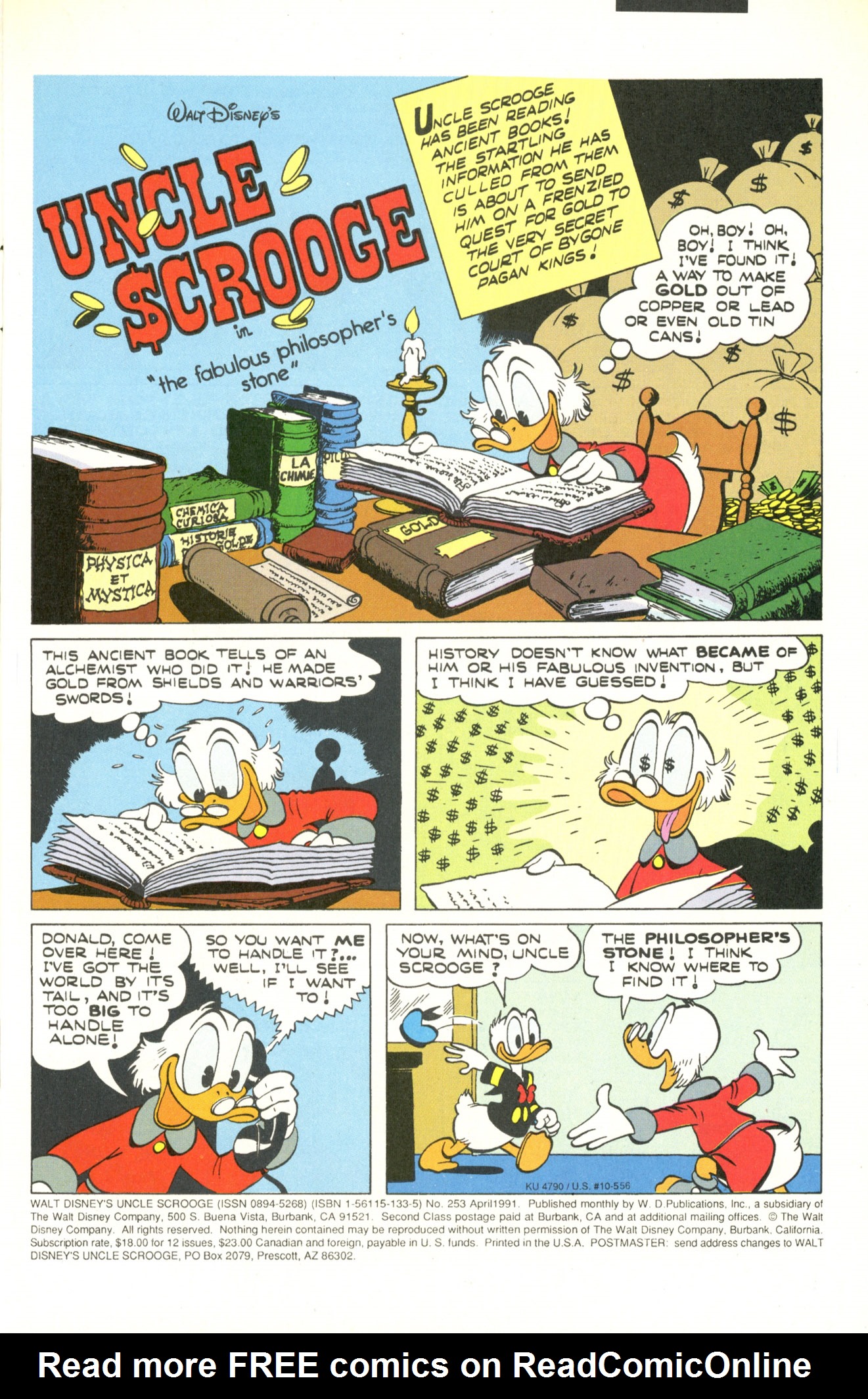 Read online Uncle Scrooge (1953) comic -  Issue #253 - 3