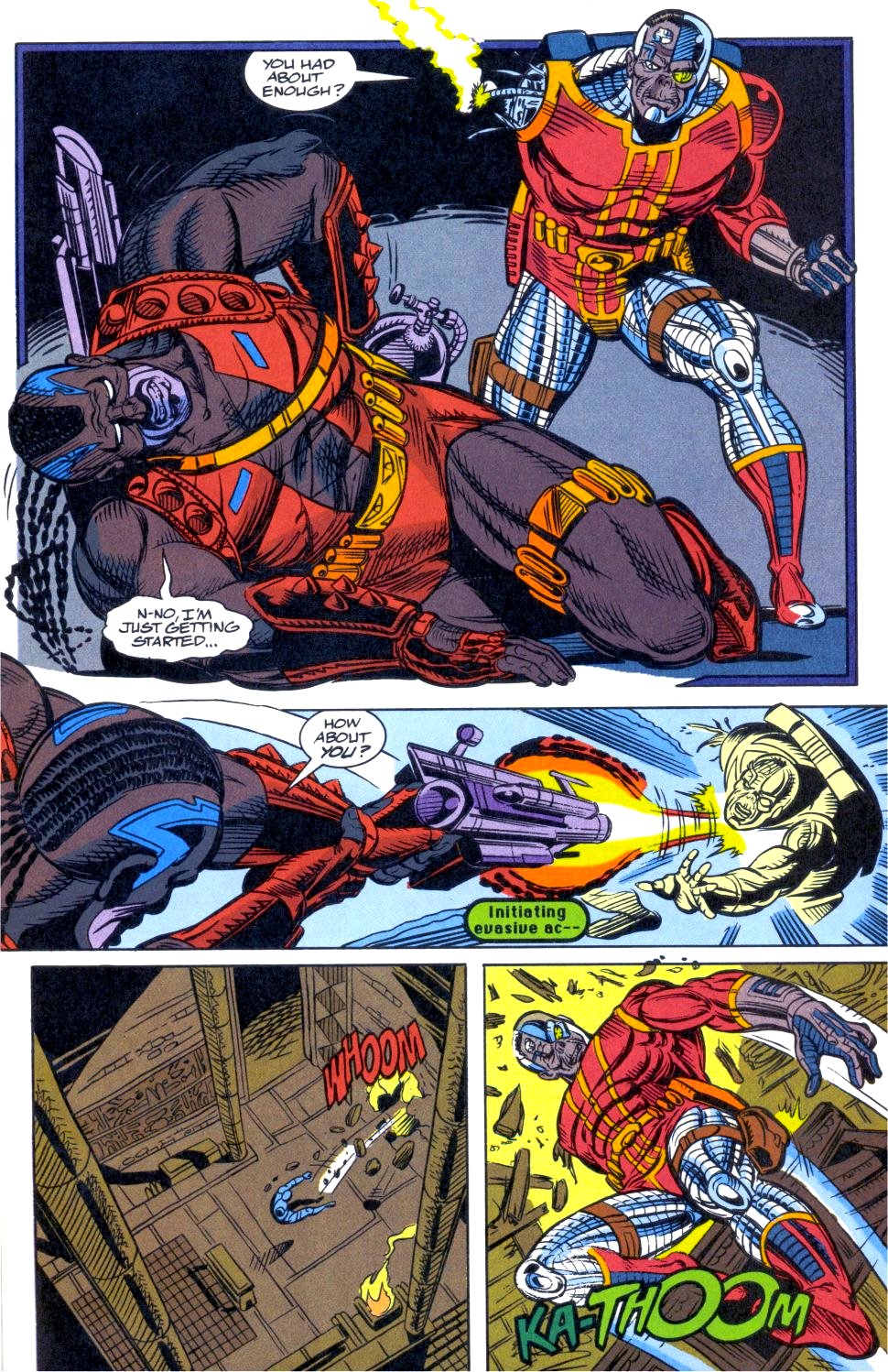 Read online Deathlok (1991) comic -  Issue #24 - 4