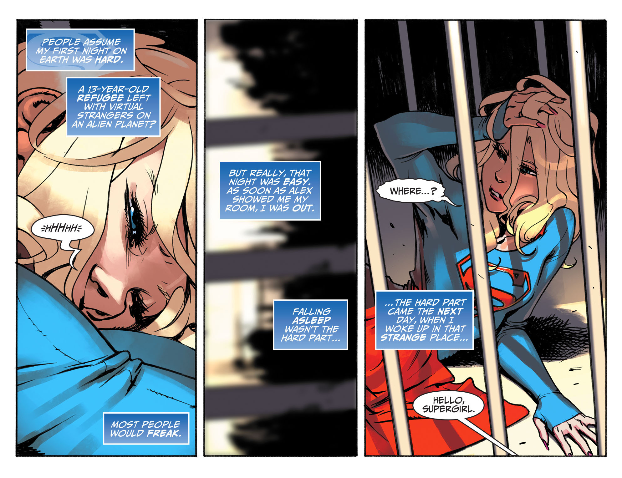 Read online Adventures of Supergirl comic -  Issue #3 - 4