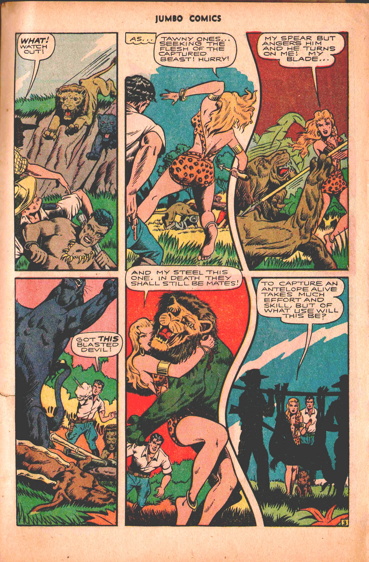 Read online Jumbo Comics comic -  Issue #91 - 6