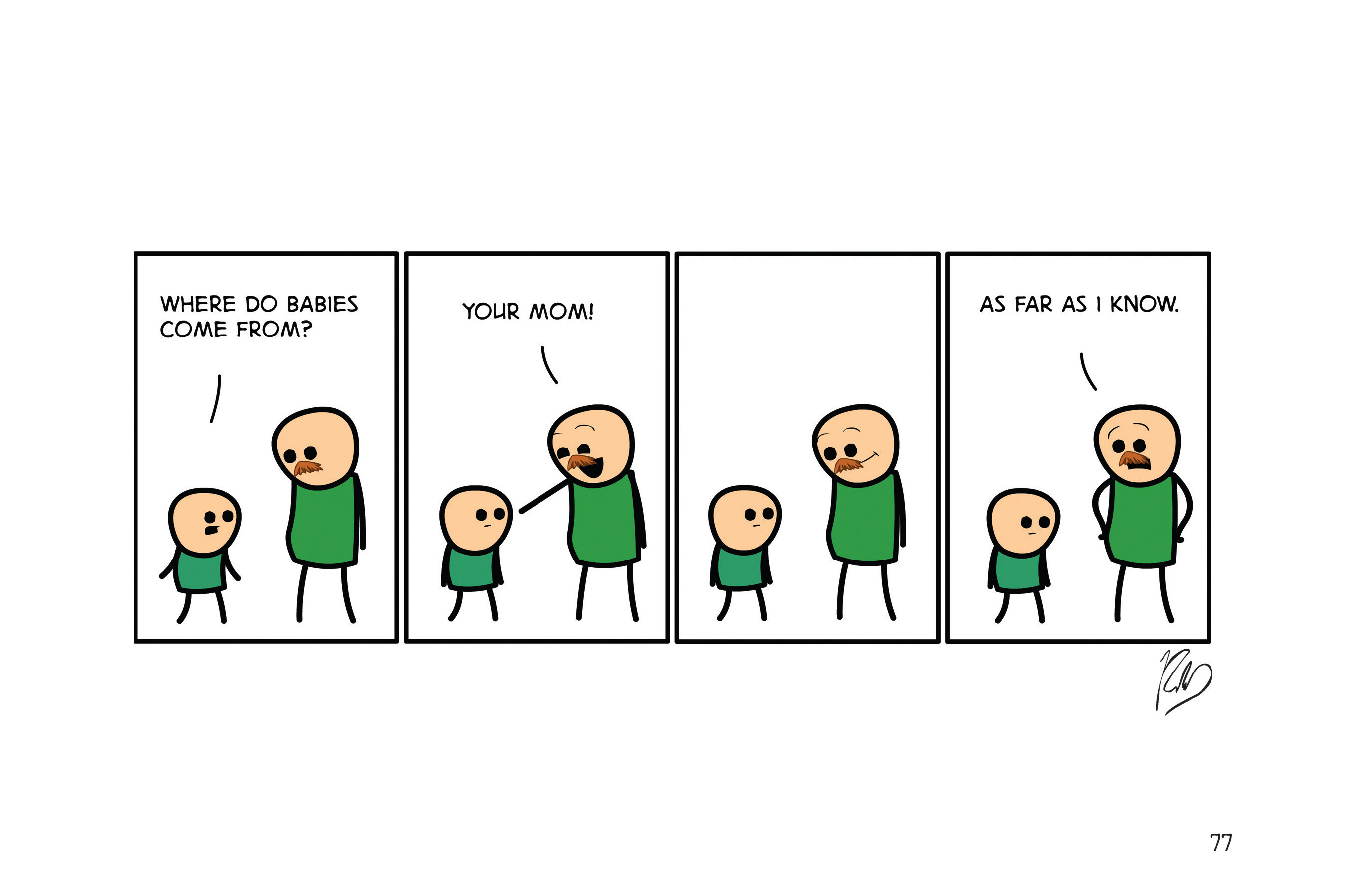 Read online Cyanide & Happiness: Stab Factory comic -  Issue # TPB - 77