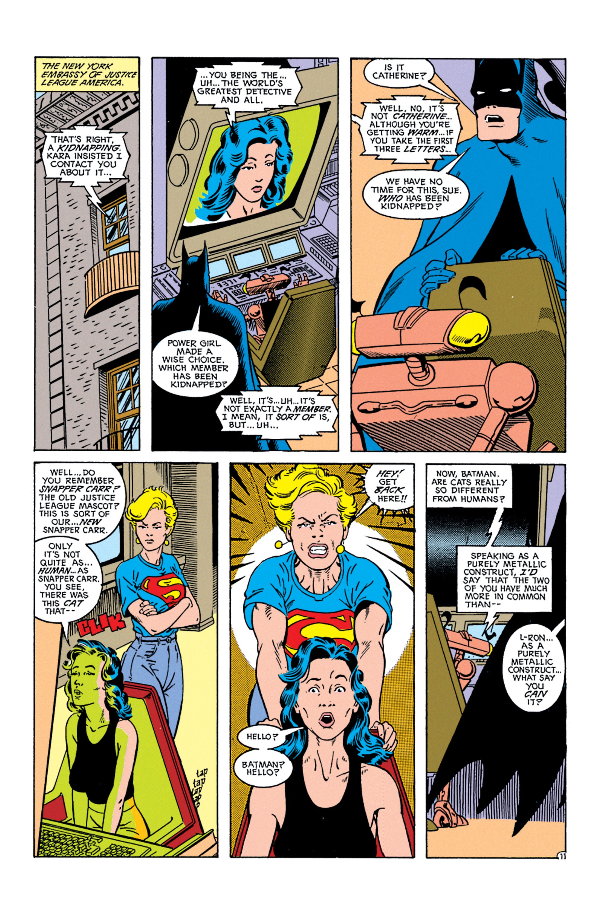 Read online Justice League Europe comic -  Issue #22 - 12