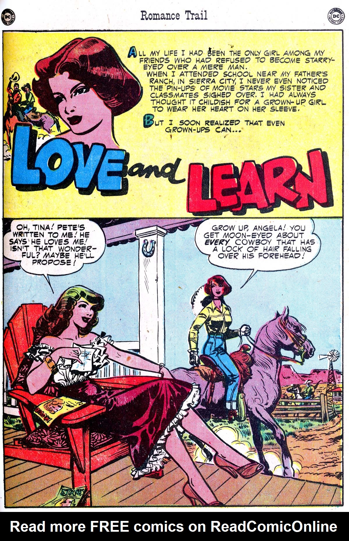Read online Romance Trail comic -  Issue #6 - 43