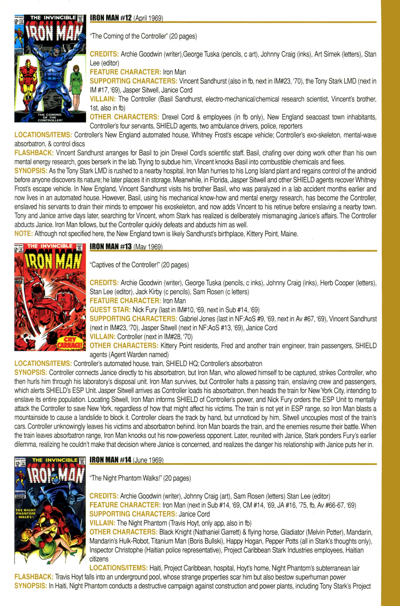 Read online Official Index to the Marvel Universe comic -  Issue #3 - 25