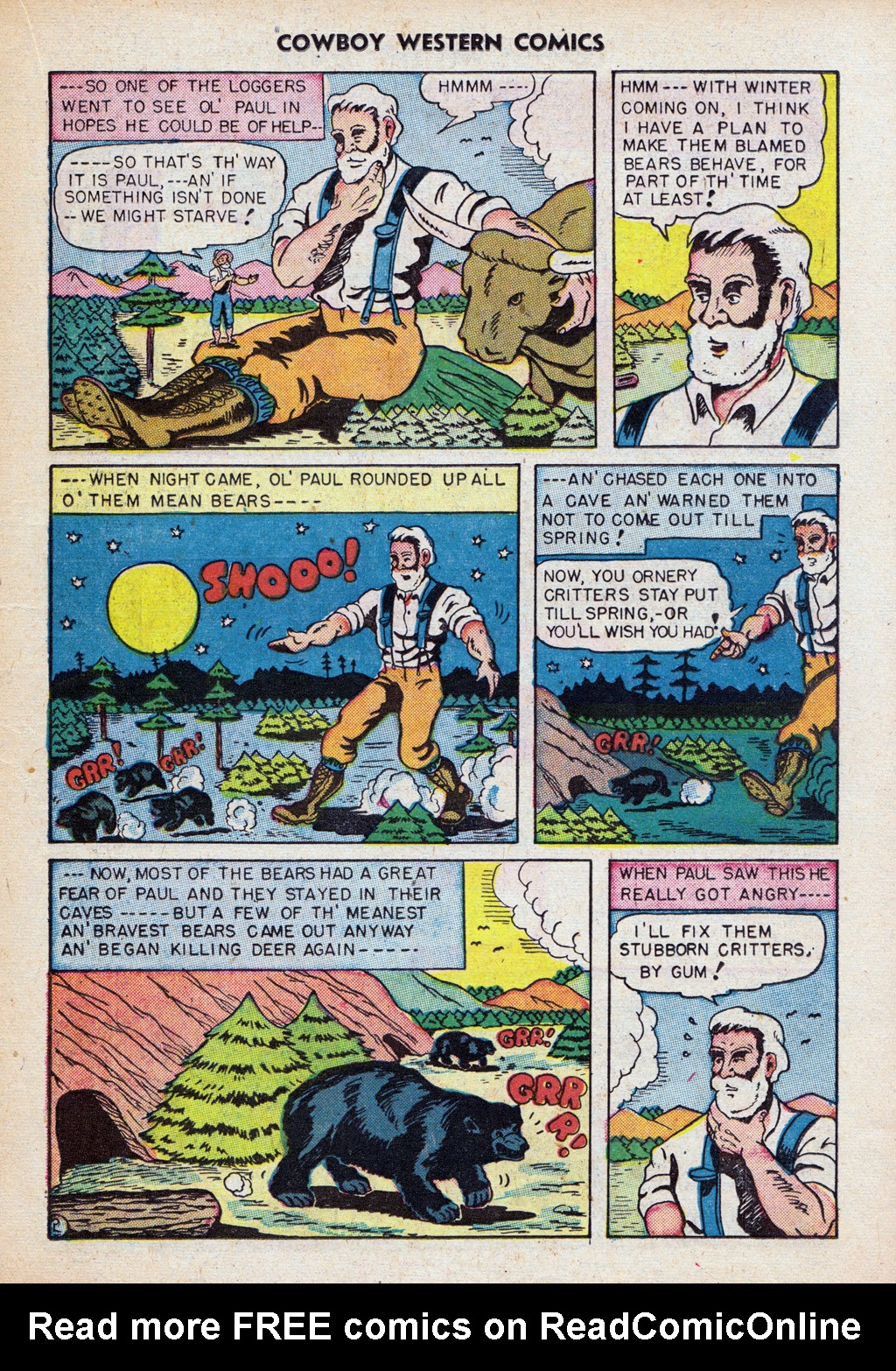 Read online Cowboy Western Comics (1948) comic -  Issue #24 - 15