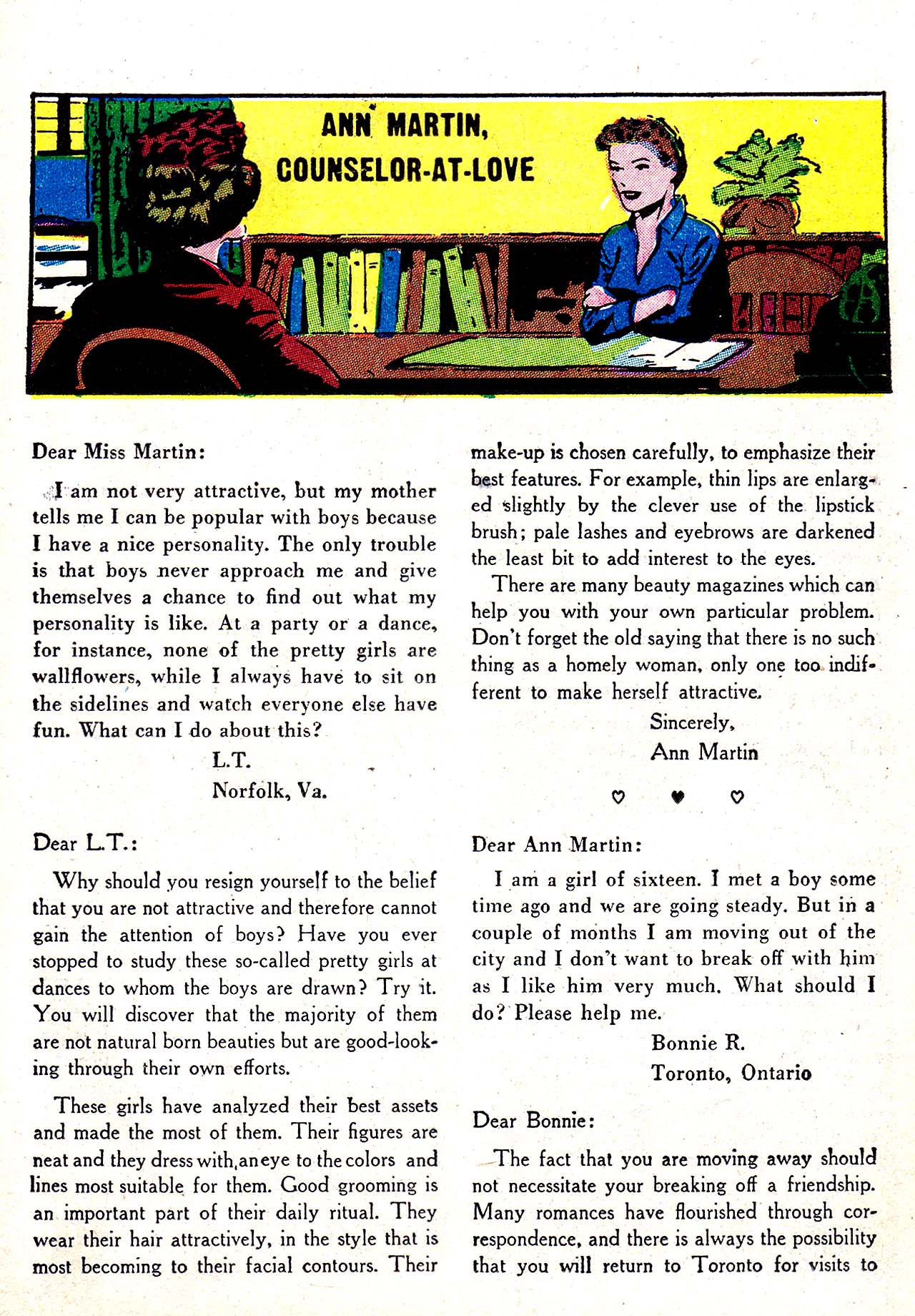 Read online Secret Hearts comic -  Issue #20 - 23