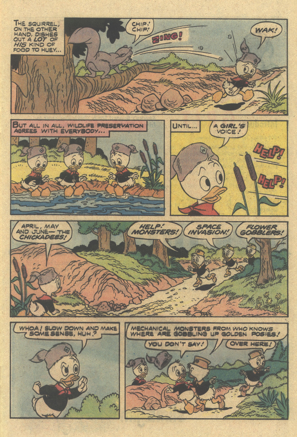 Read online Huey, Dewey, and Louie Junior Woodchucks comic -  Issue #54 - 13