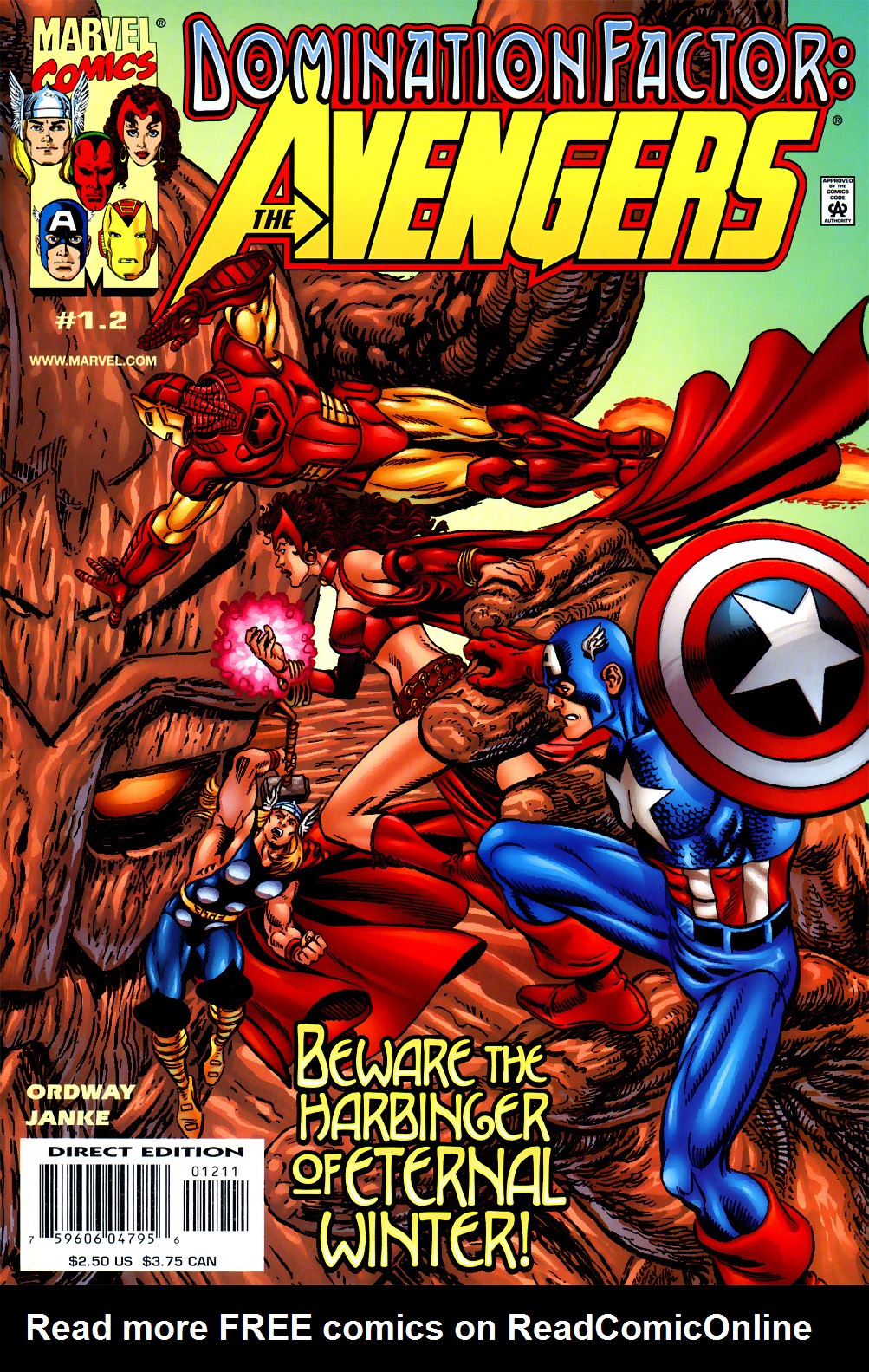 Read online Domination Factor: Avengers comic -  Issue #1 - 1