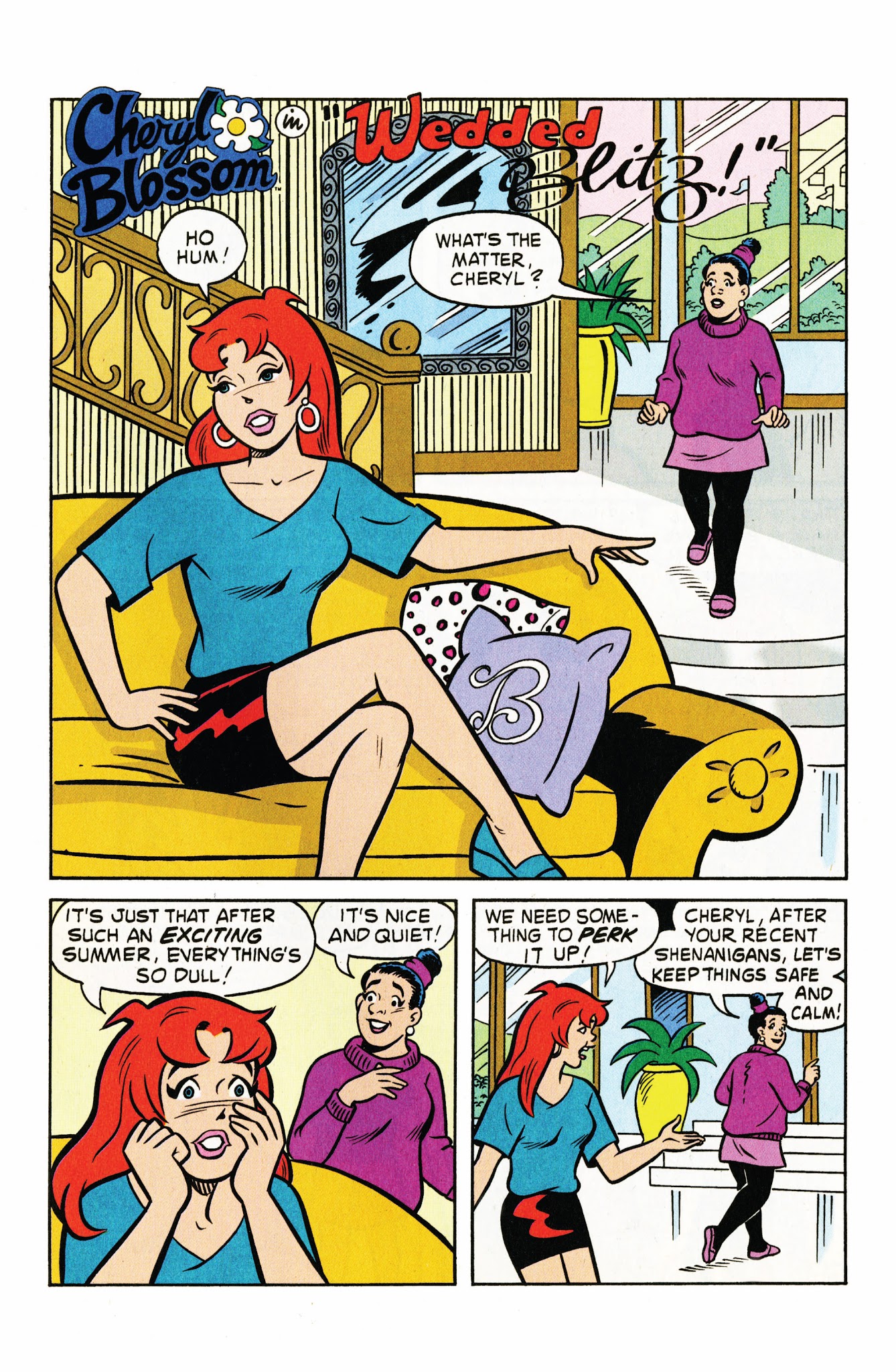 Read online Cheryl Blossom comic -  Issue #7 - 22