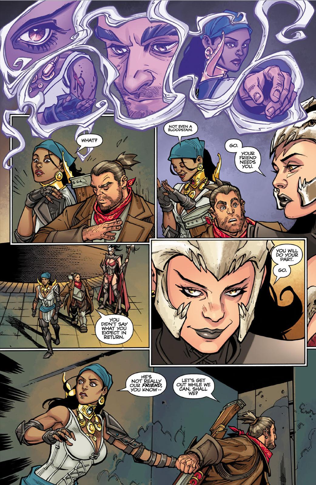 Read online Dragon Age: The Silent Grove comic -  Issue #5 - 6