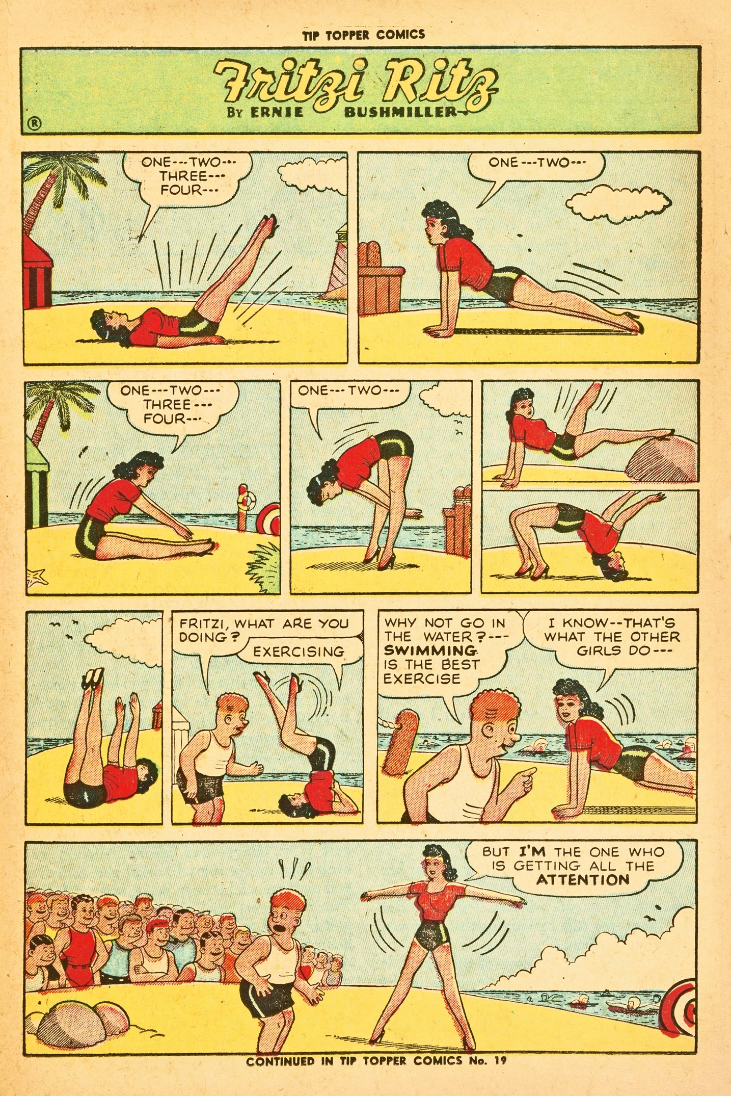 Read online Tip Topper Comics comic -  Issue #18 - 23