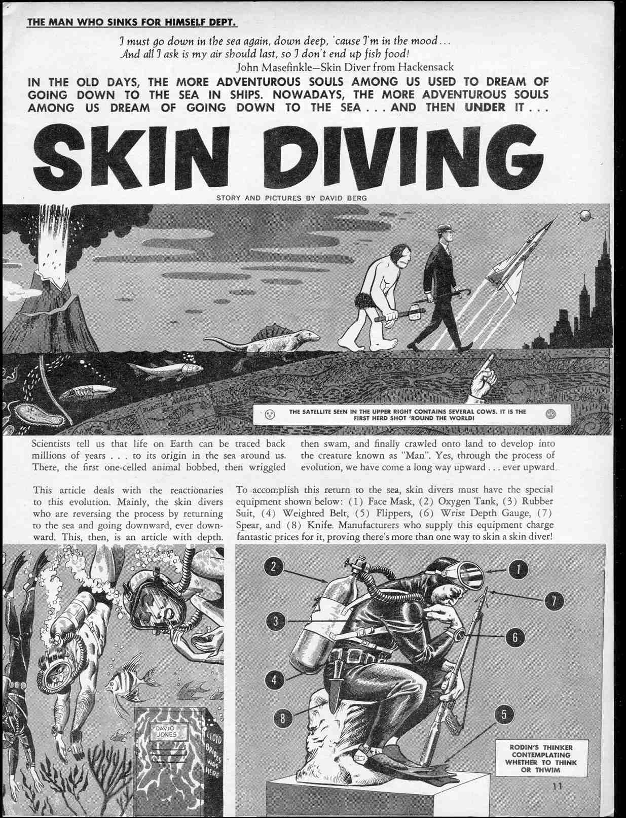 Read online MAD comic -  Issue #48 - 13