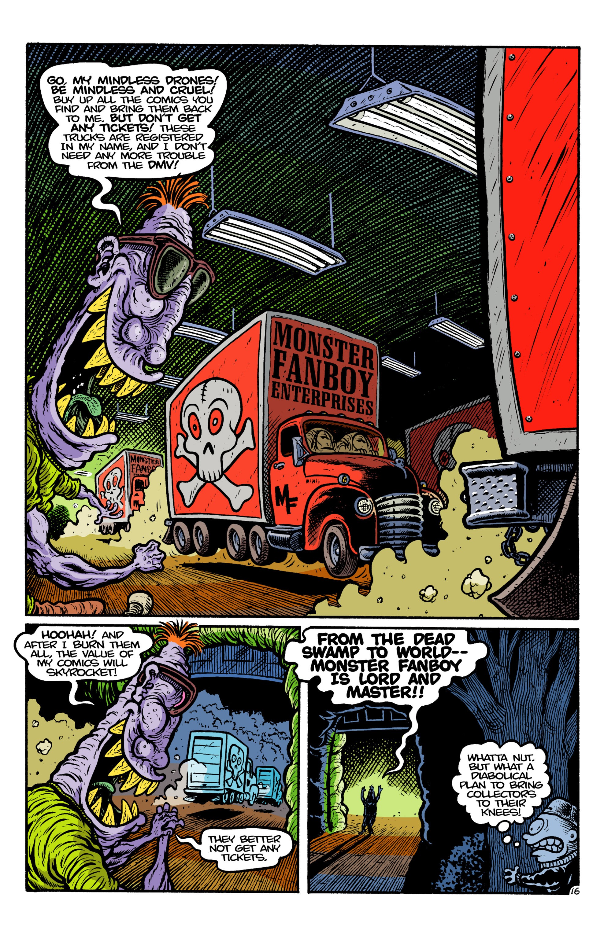 Read online Weird Melvin comic -  Issue #2 - 18
