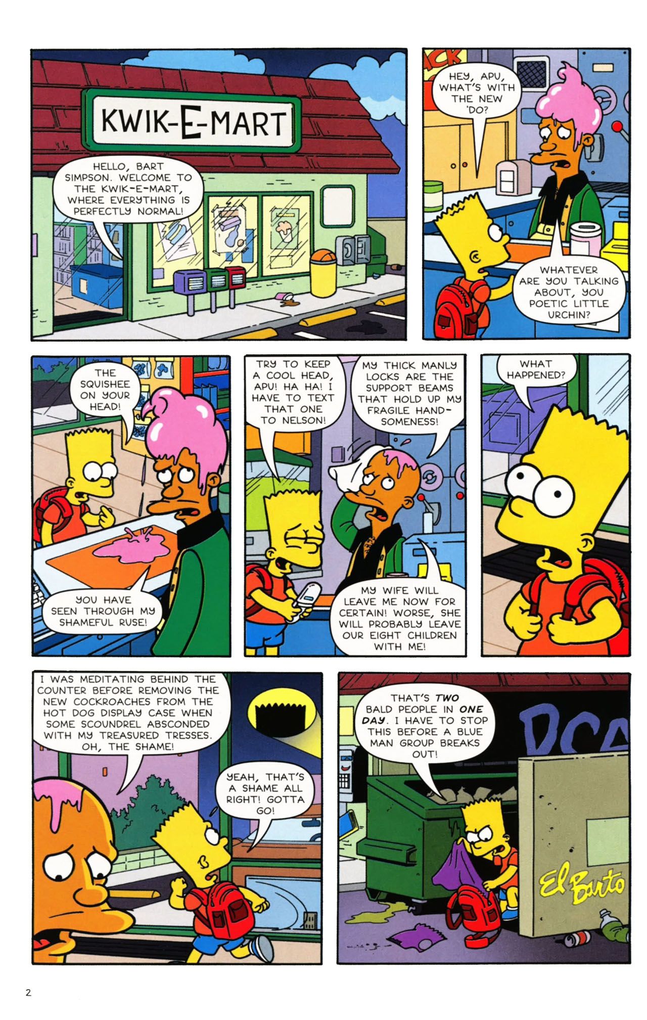 Read online Bongo Comics Presents Simpsons Super Spectacular comic -  Issue #10 - 4