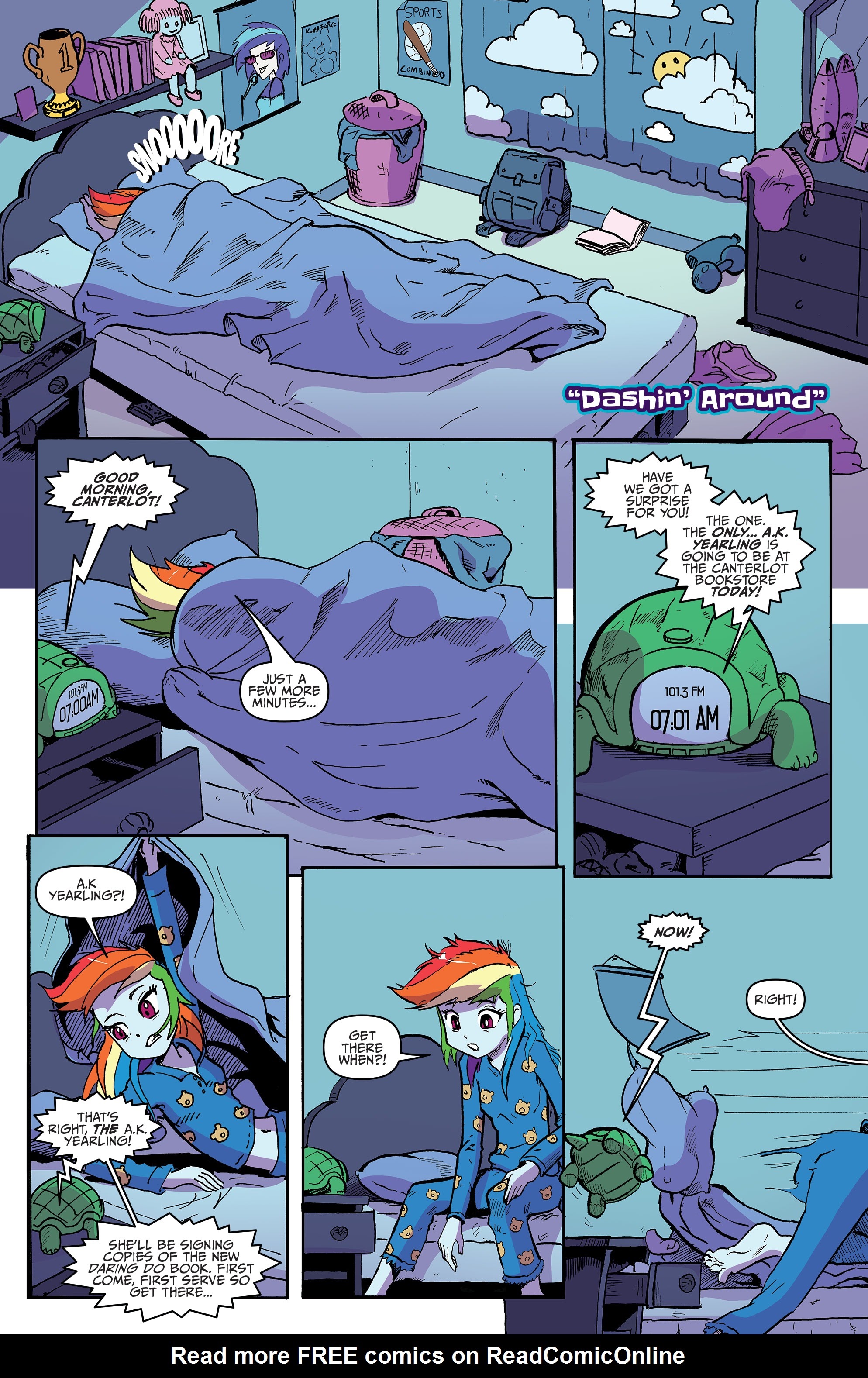 Read online My Little Pony Equestria Girls: Canterlot High: March Radness comic -  Issue # Full - 14