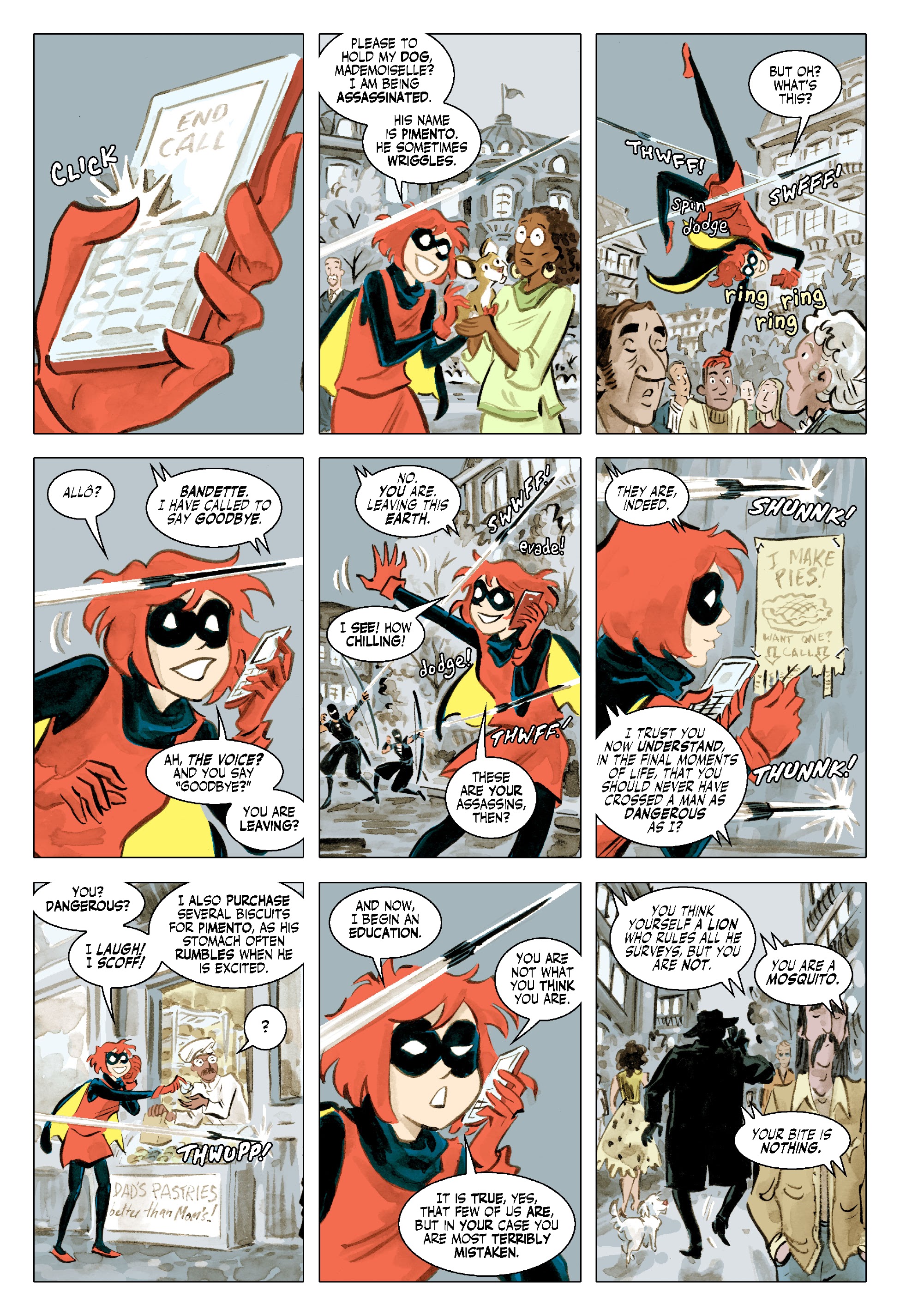 Read online Bandette (2012) comic -  Issue #21 - 18