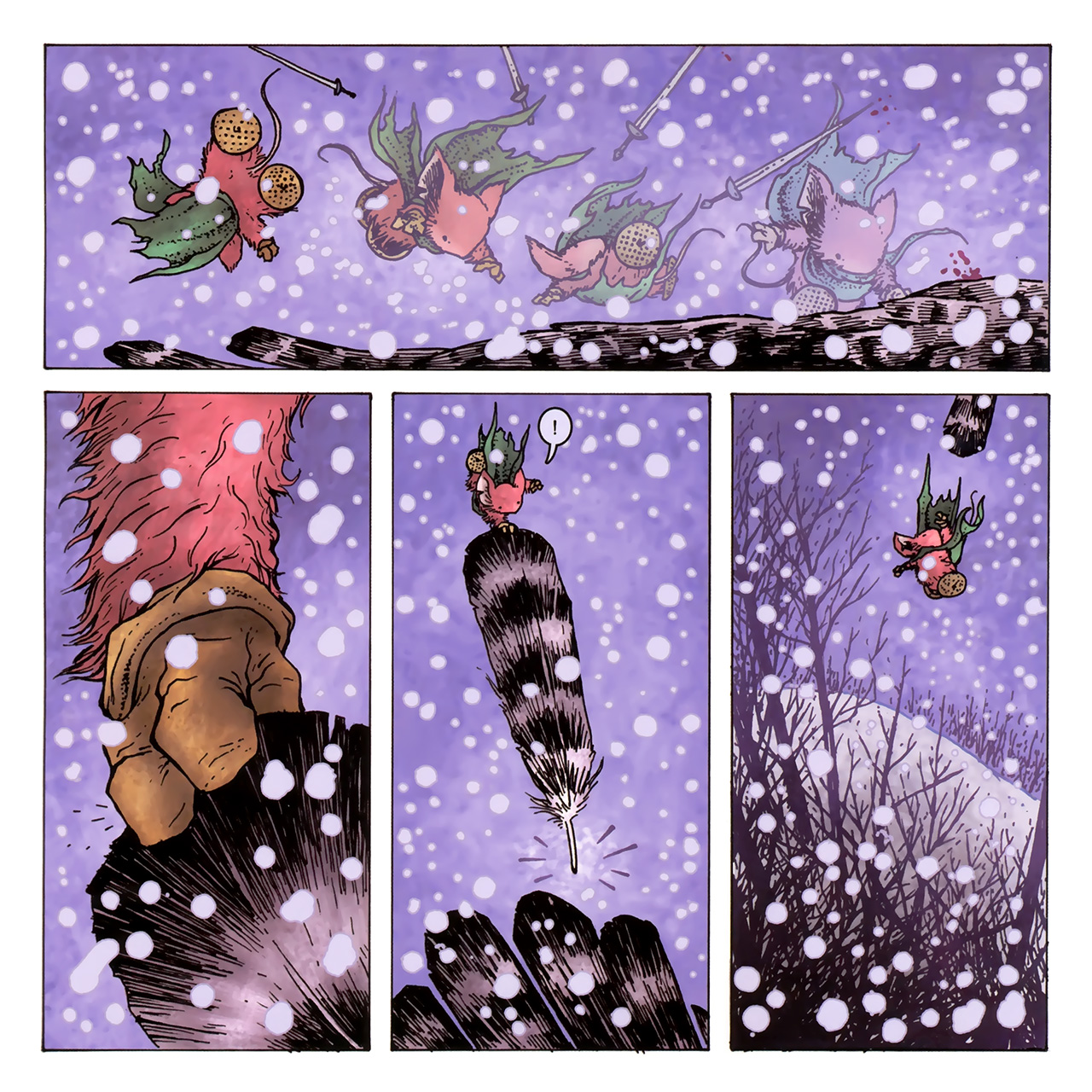 Read online Mouse Guard: Winter 1152 comic -  Issue #5 - 12