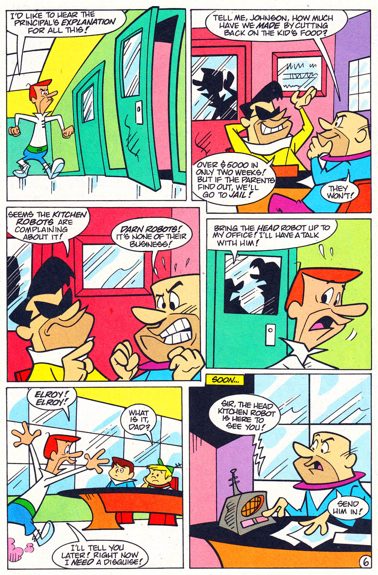 Read online The Jetsons comic -  Issue #8 - 8