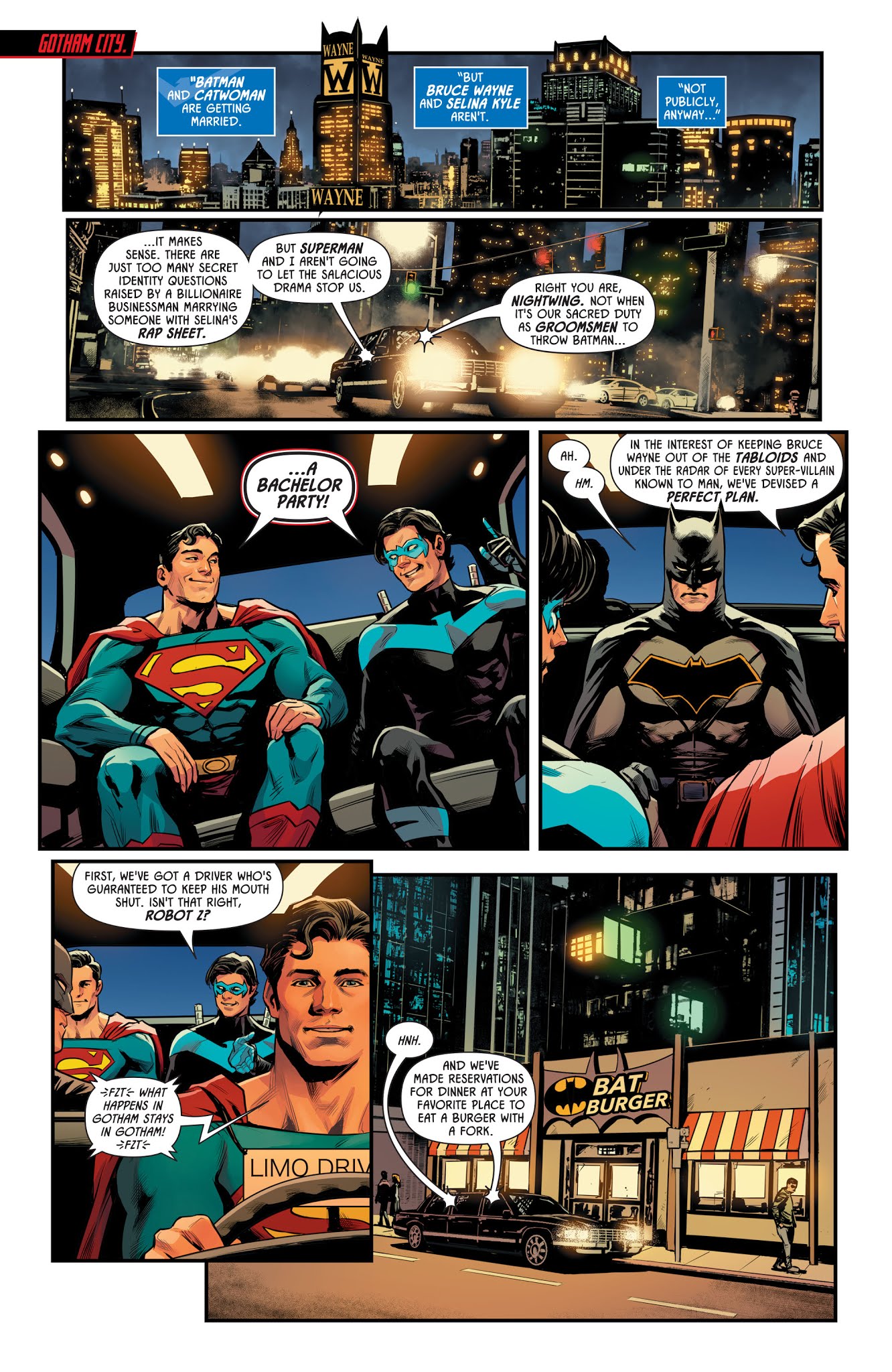 Read online Batman: Preludes to the Wedding comic -  Issue # TPB - 41