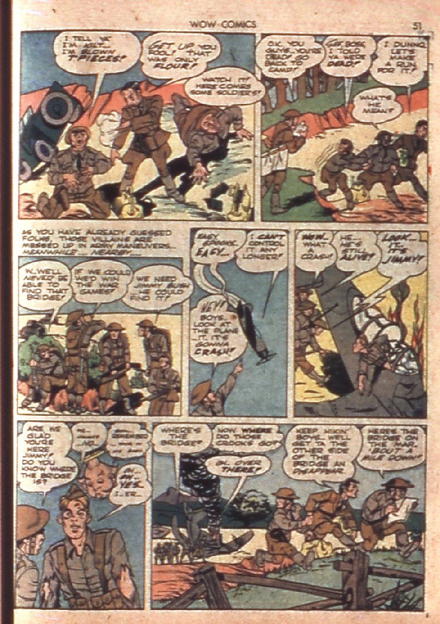 Read online Wow Comics comic -  Issue #7 - 51