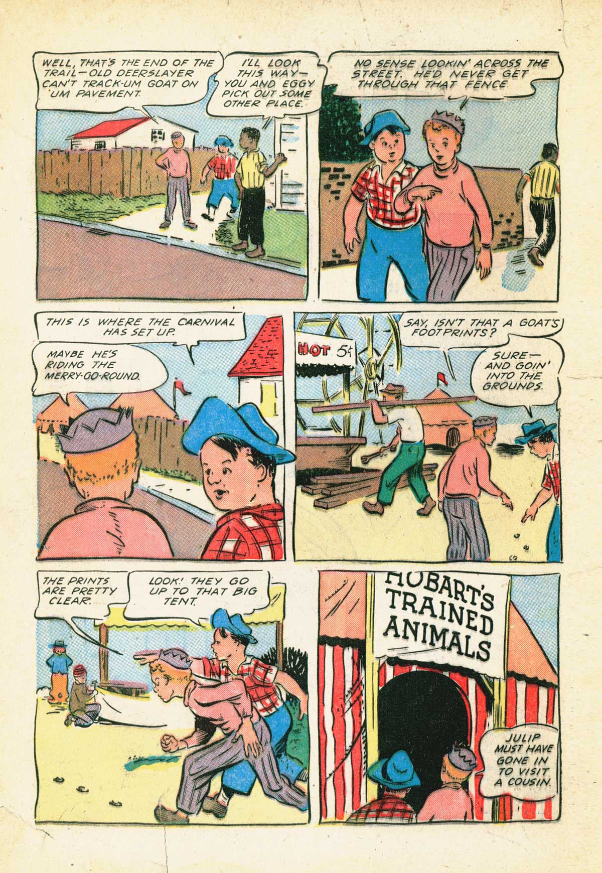 Read online Our Gang Comics comic -  Issue #36 - 5