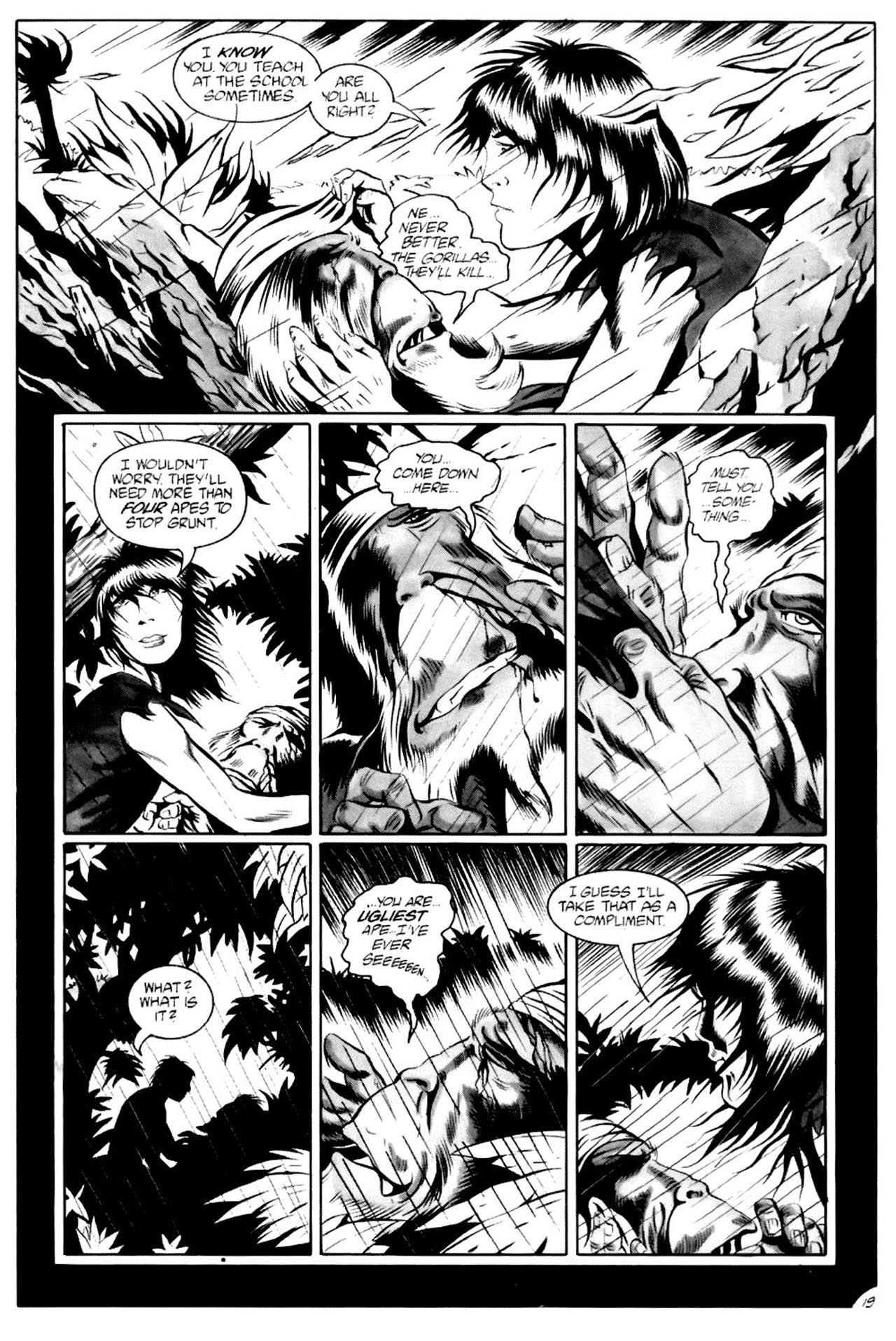 Read online Planet of the Apes (1990) comic -  Issue #3 - 21