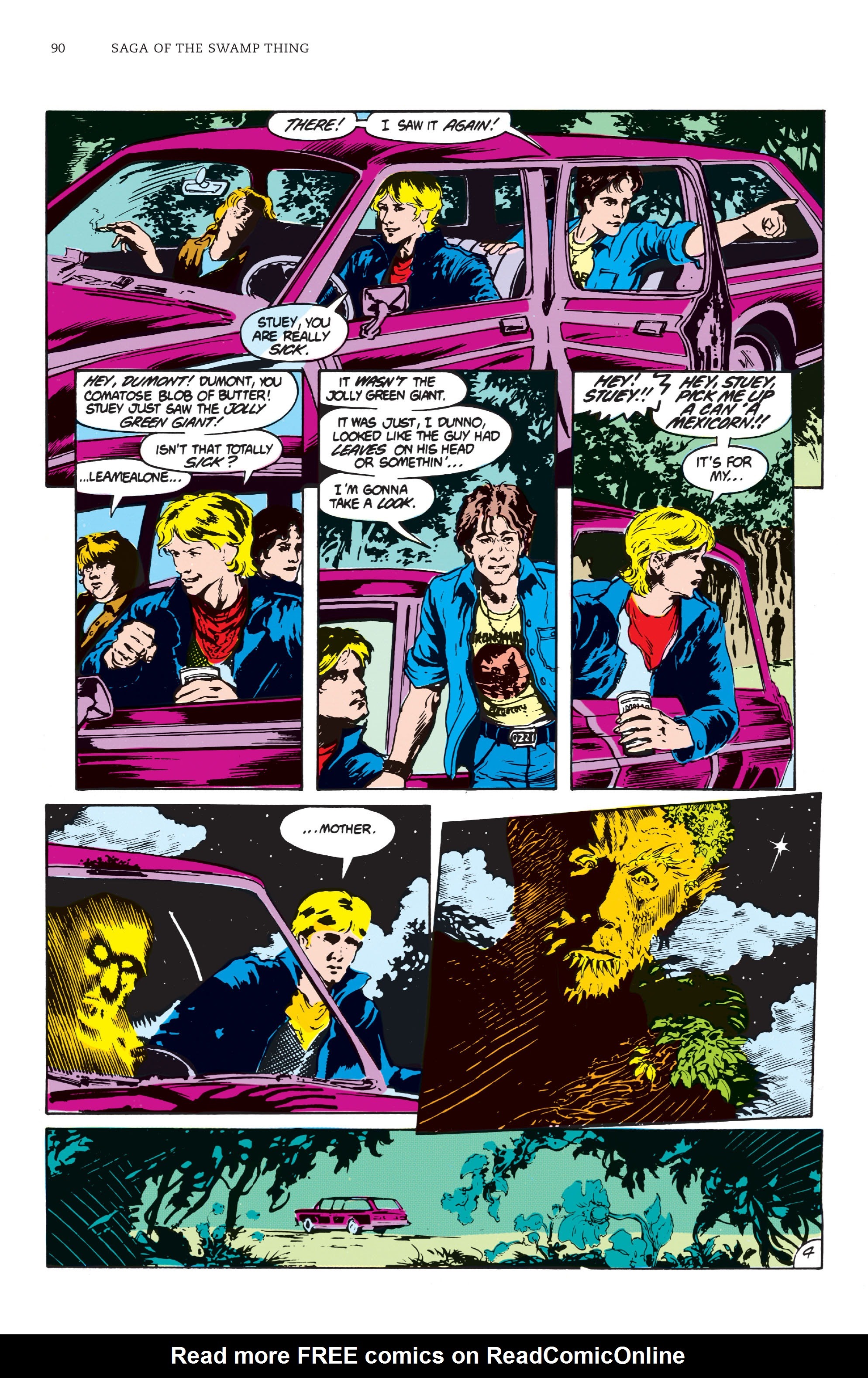 Read online Saga of the Swamp Thing comic -  Issue # TPB 1 (Part 1) - 87