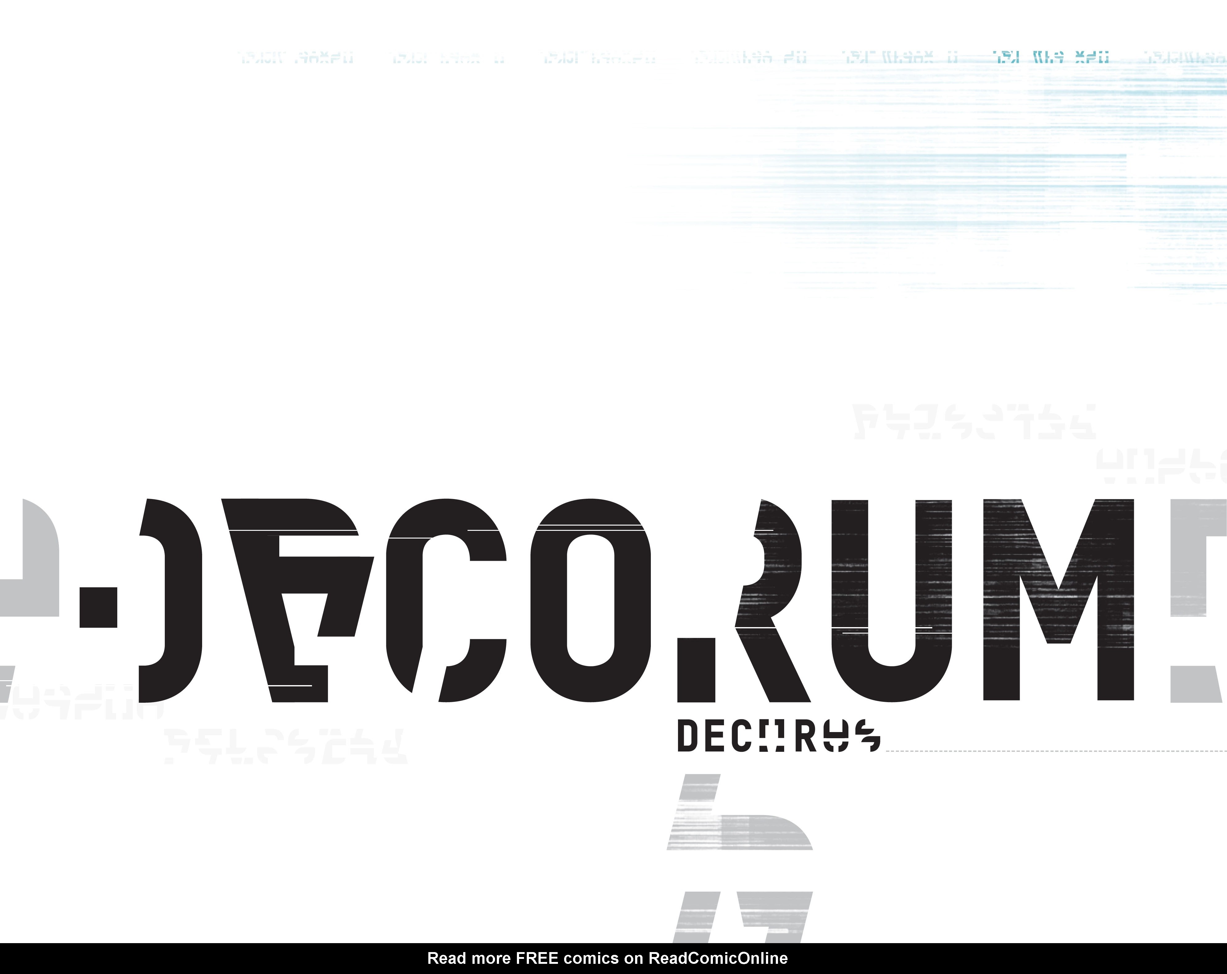 Read online Decorum comic -  Issue #4 - 3