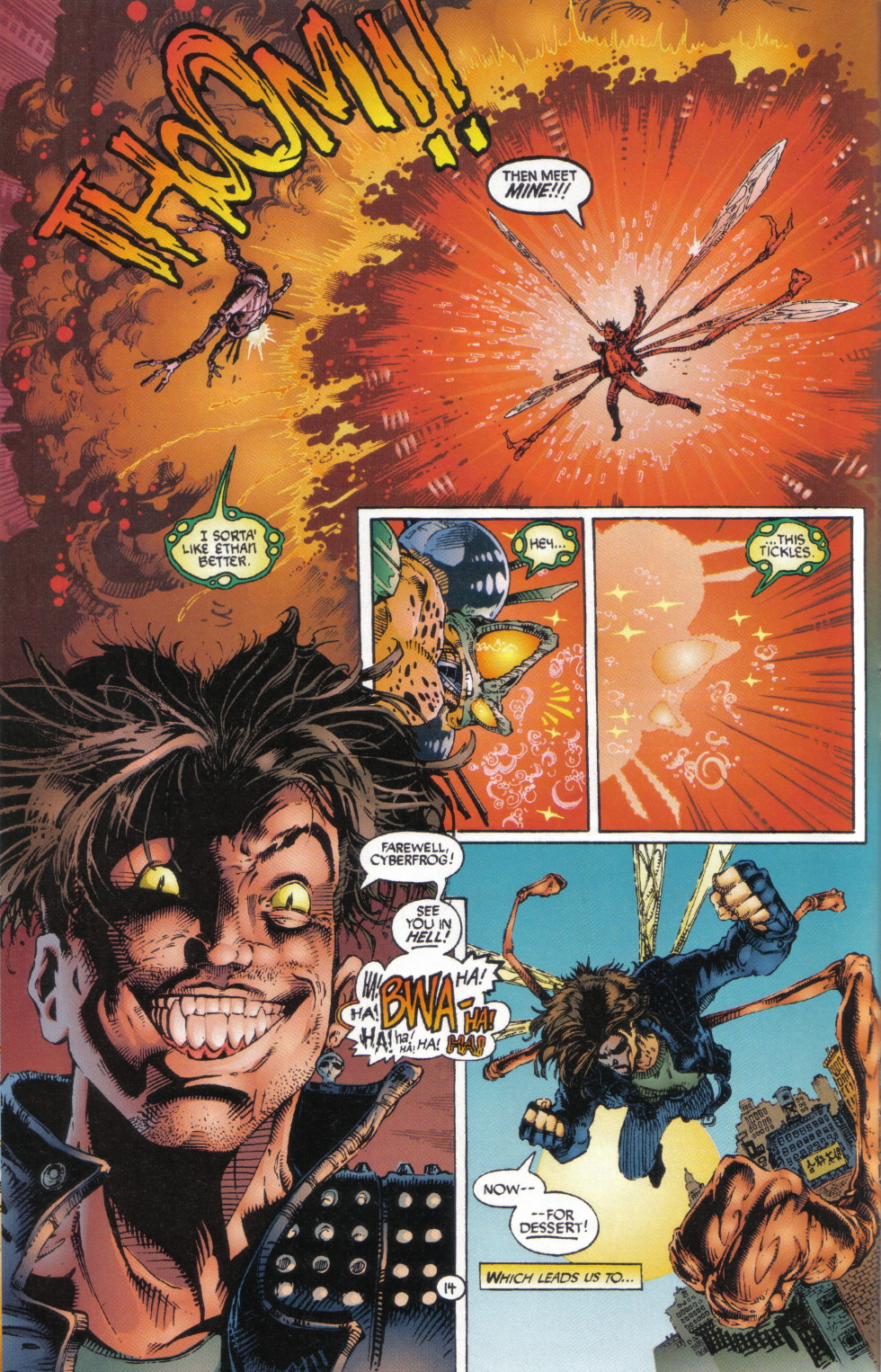Read online Cyberfrog comic -  Issue #4 - 15