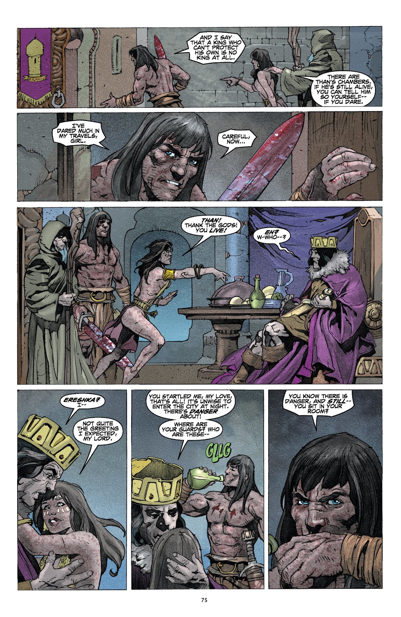 Read online Conan Omnibus comic -  Issue # TPB 3 (Part 1) - 76