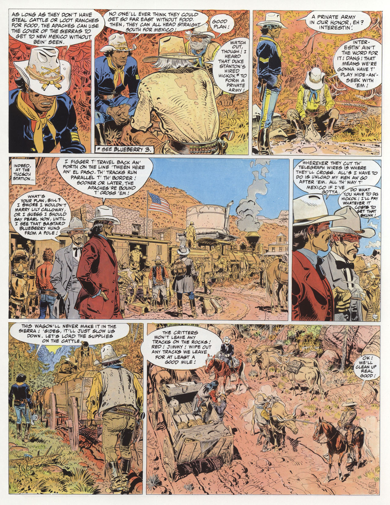 Read online Epic Graphic Novel: Blueberry comic -  Issue #4 - 79