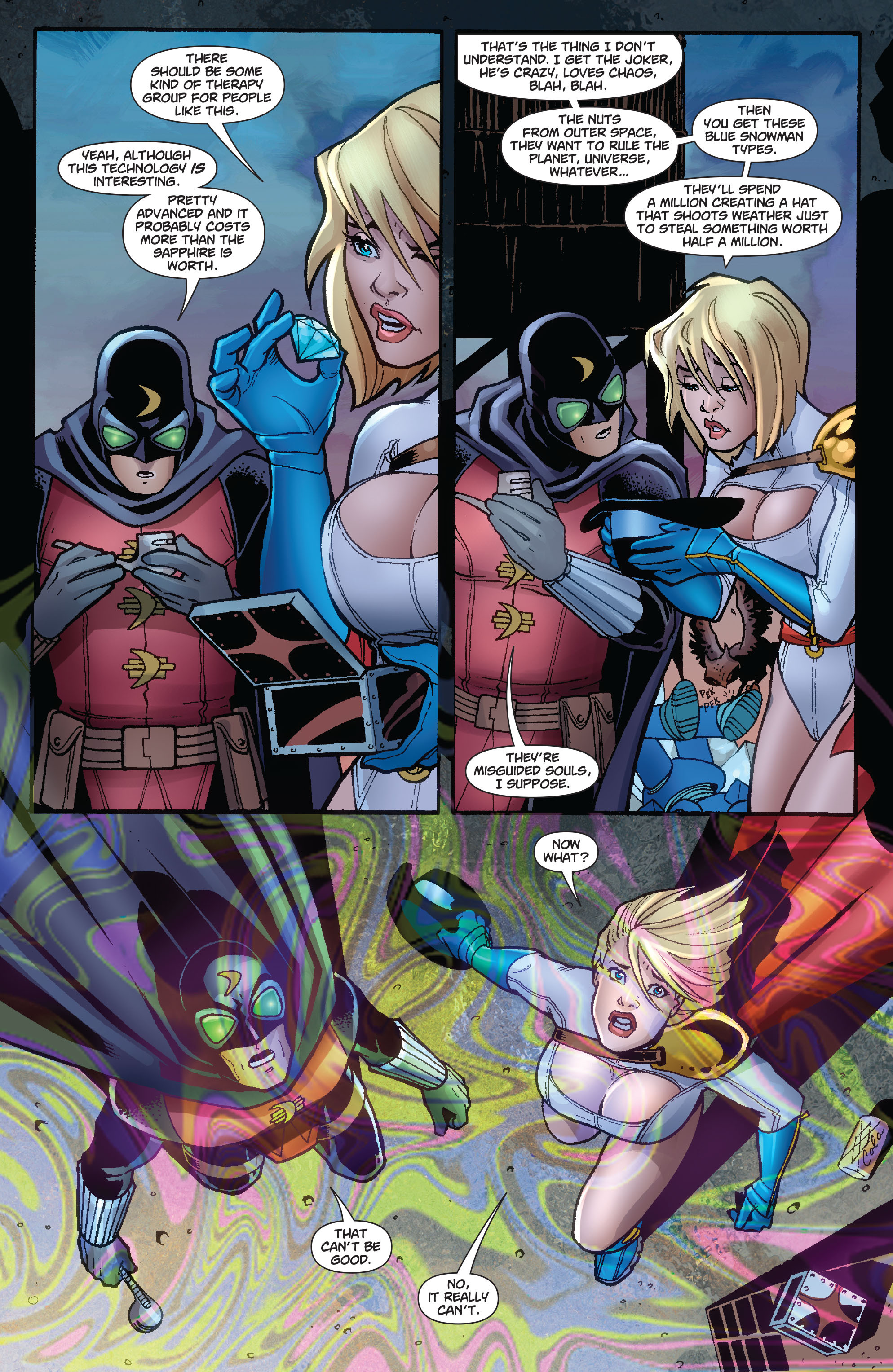 Read online Power Girl (2009) comic -  Issue #7 - 9