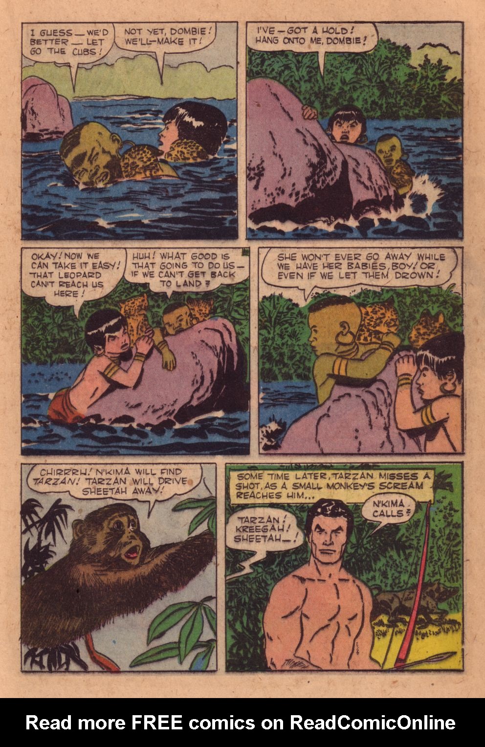 Read online Tarzan (1948) comic -  Issue #102 - 25