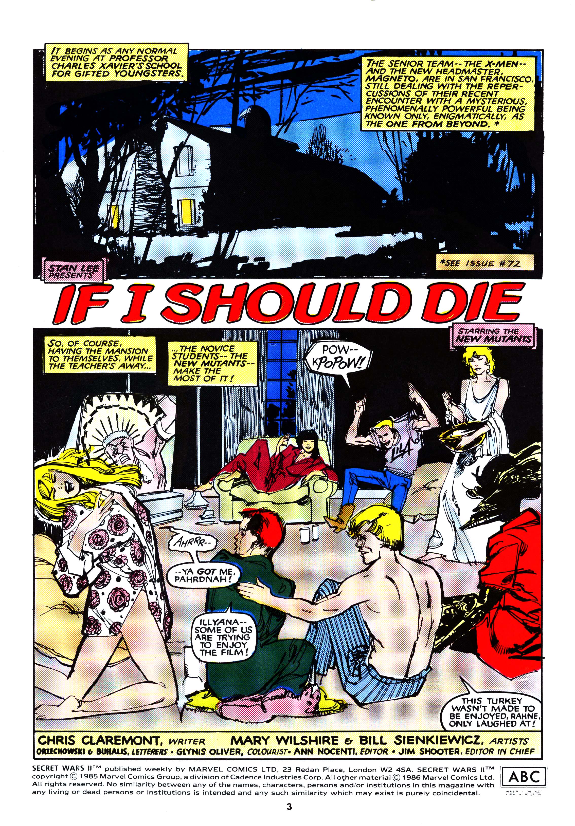 Read online Secret Wars (1985) comic -  Issue #75 - 3
