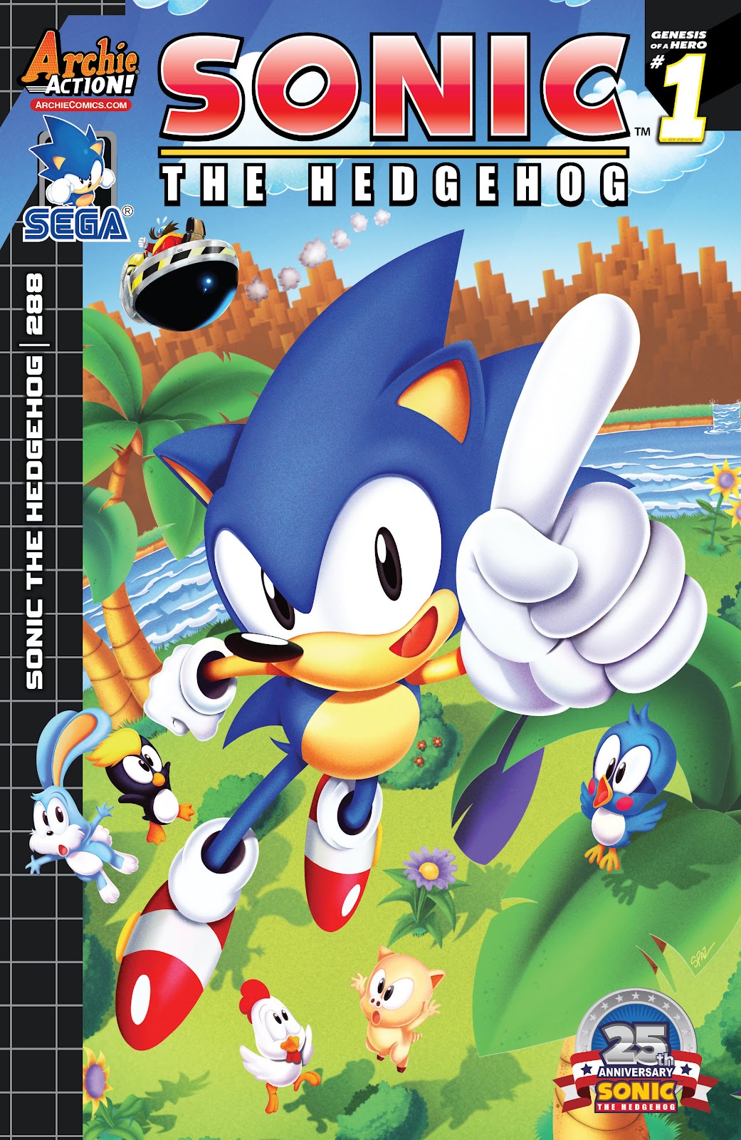 Sonic The Hedgehog (1993) issue 288 - Page 1
