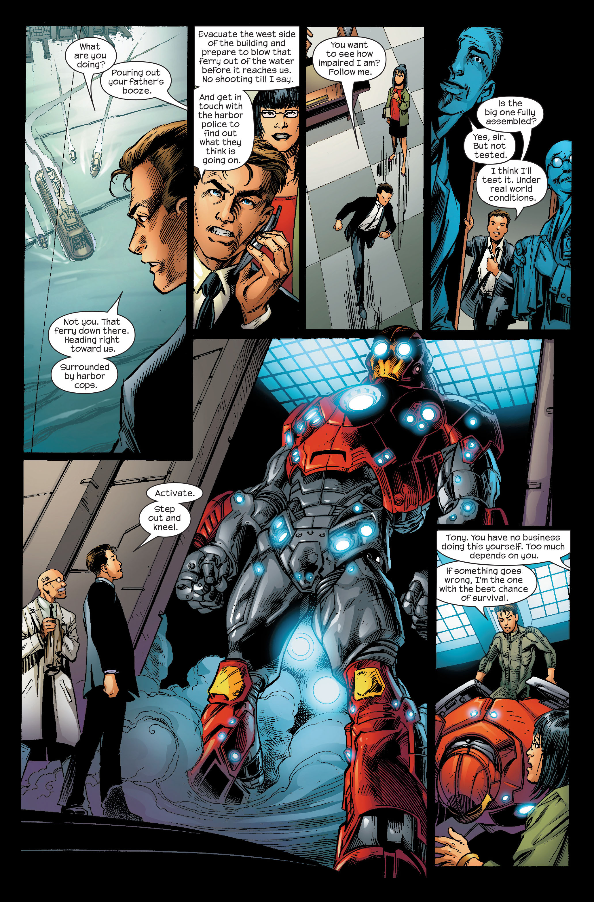 Read online Ultimate Iron Man (2005) comic -  Issue #5 - 17
