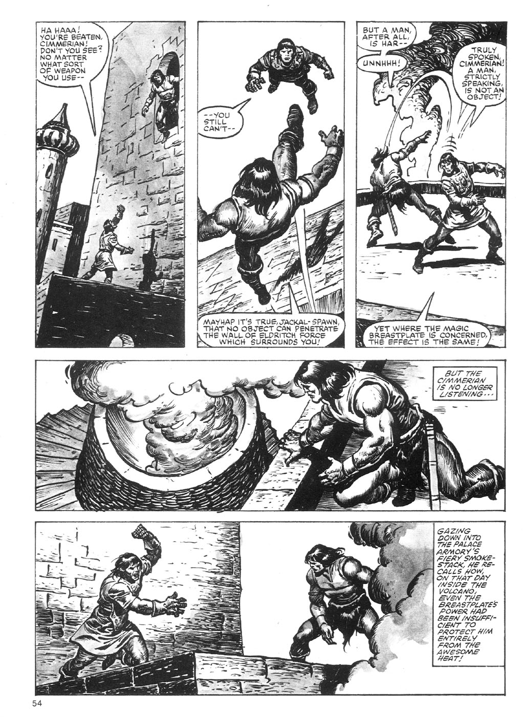 Read online The Savage Sword Of Conan comic -  Issue #87 - 54