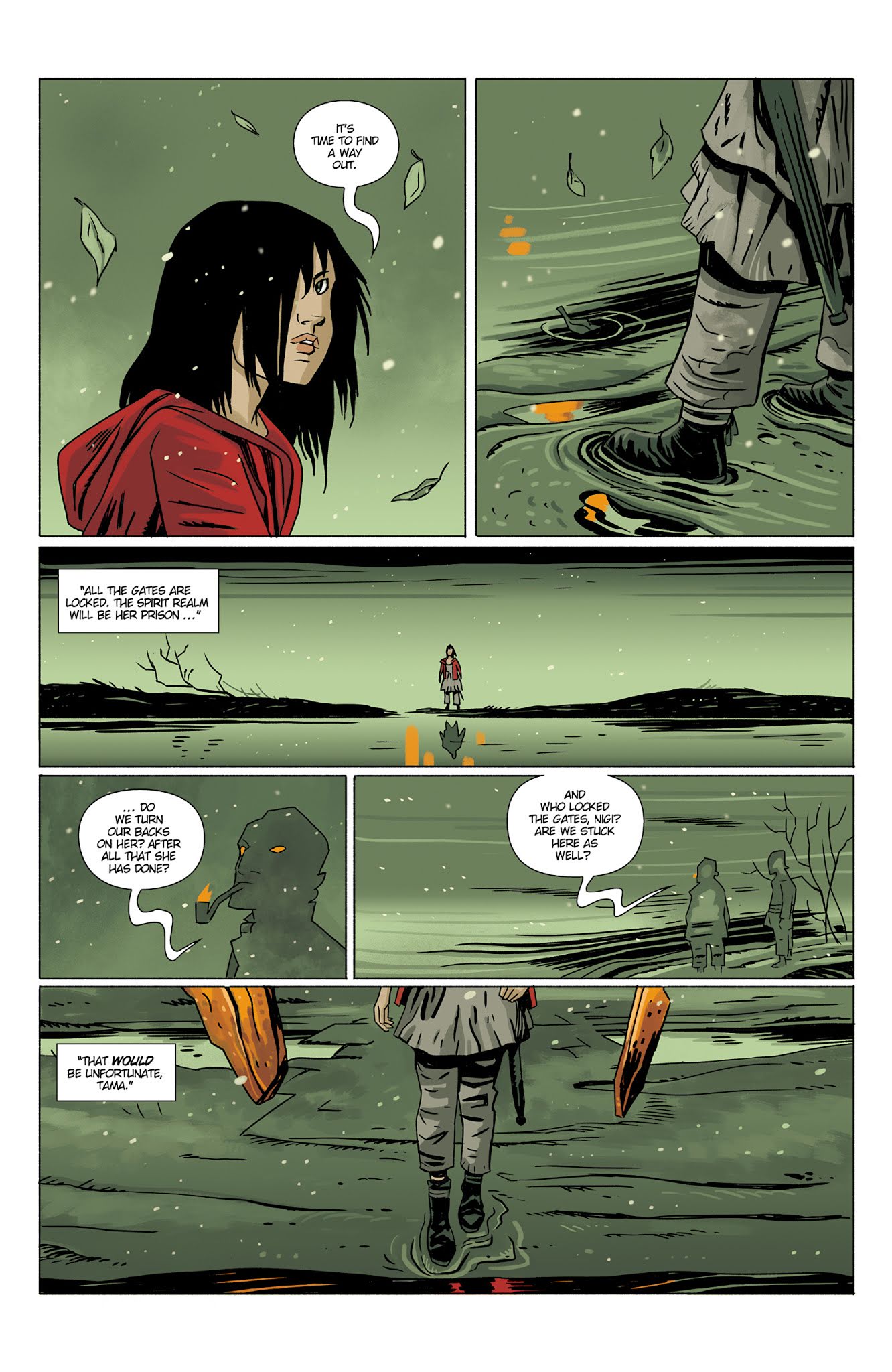Read online The Portent: Ashes comic -  Issue # TPB - 14