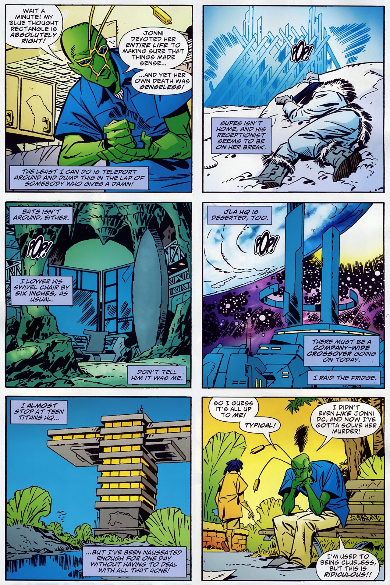 Read online Ambush Bug: Year None comic -  Issue #1 - 7