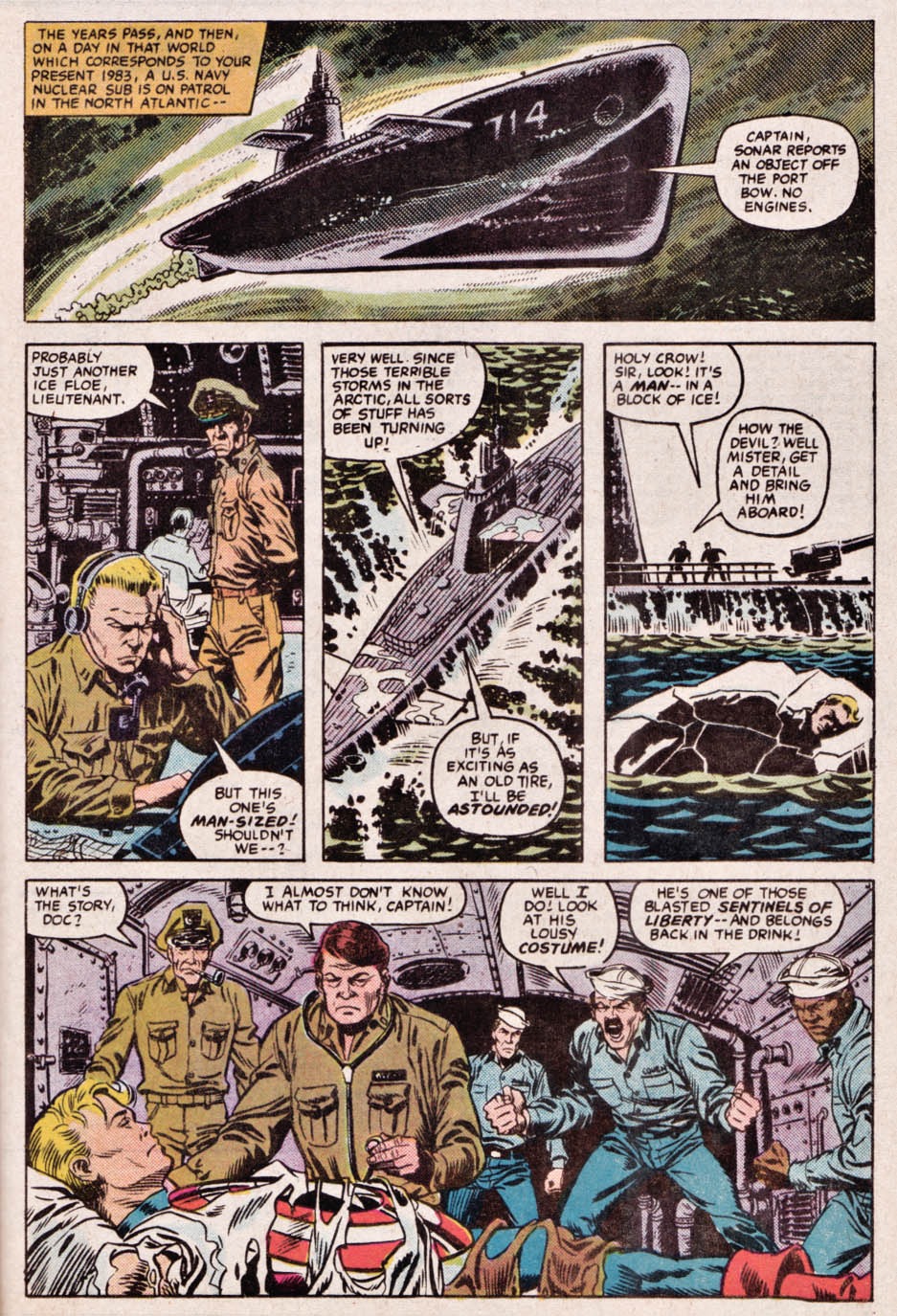 Read online What If? (1977) comic -  Issue #44 - Captain America were revived today - 21