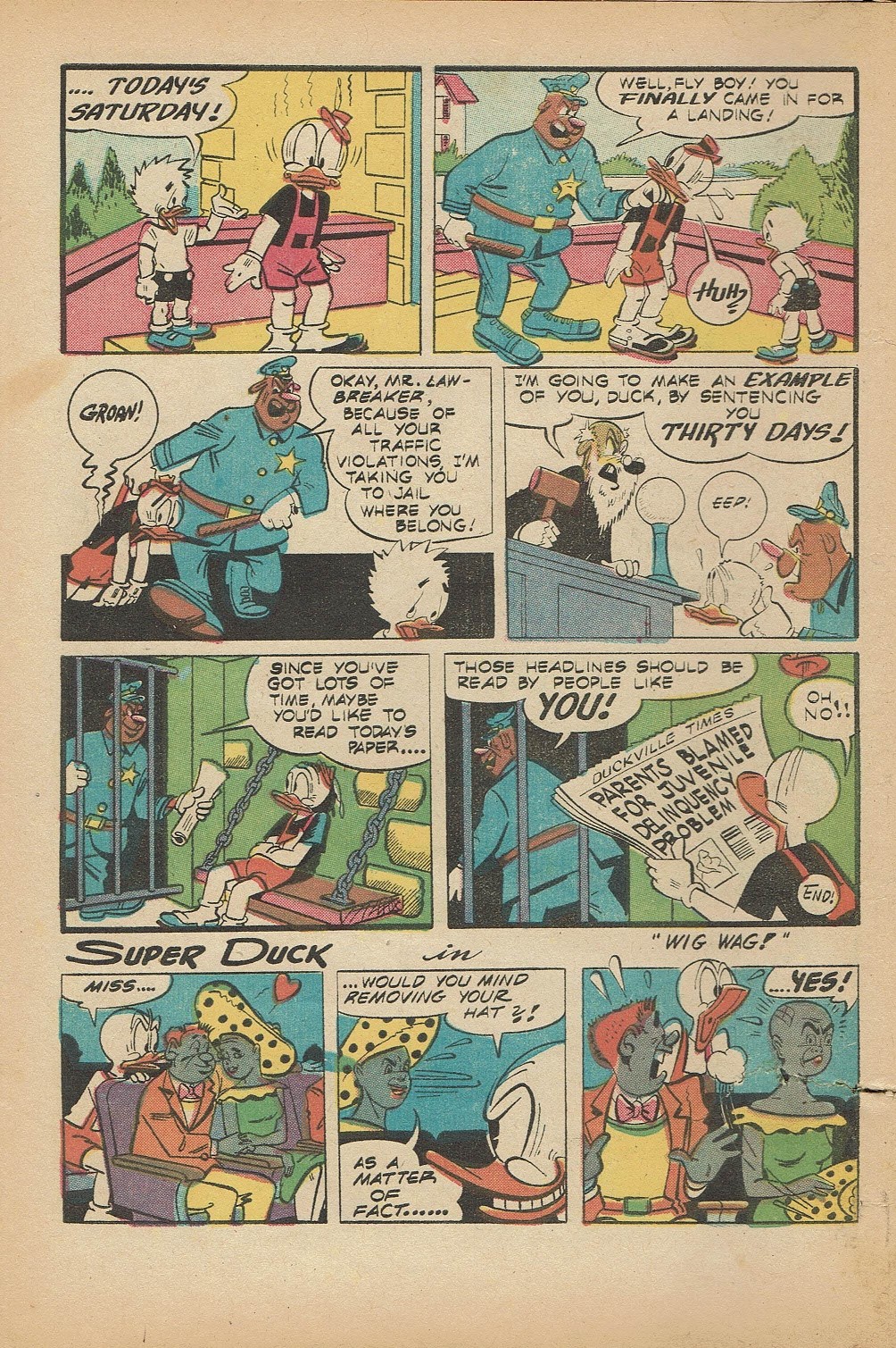 Read online Super Duck Comics comic -  Issue #68 - 6