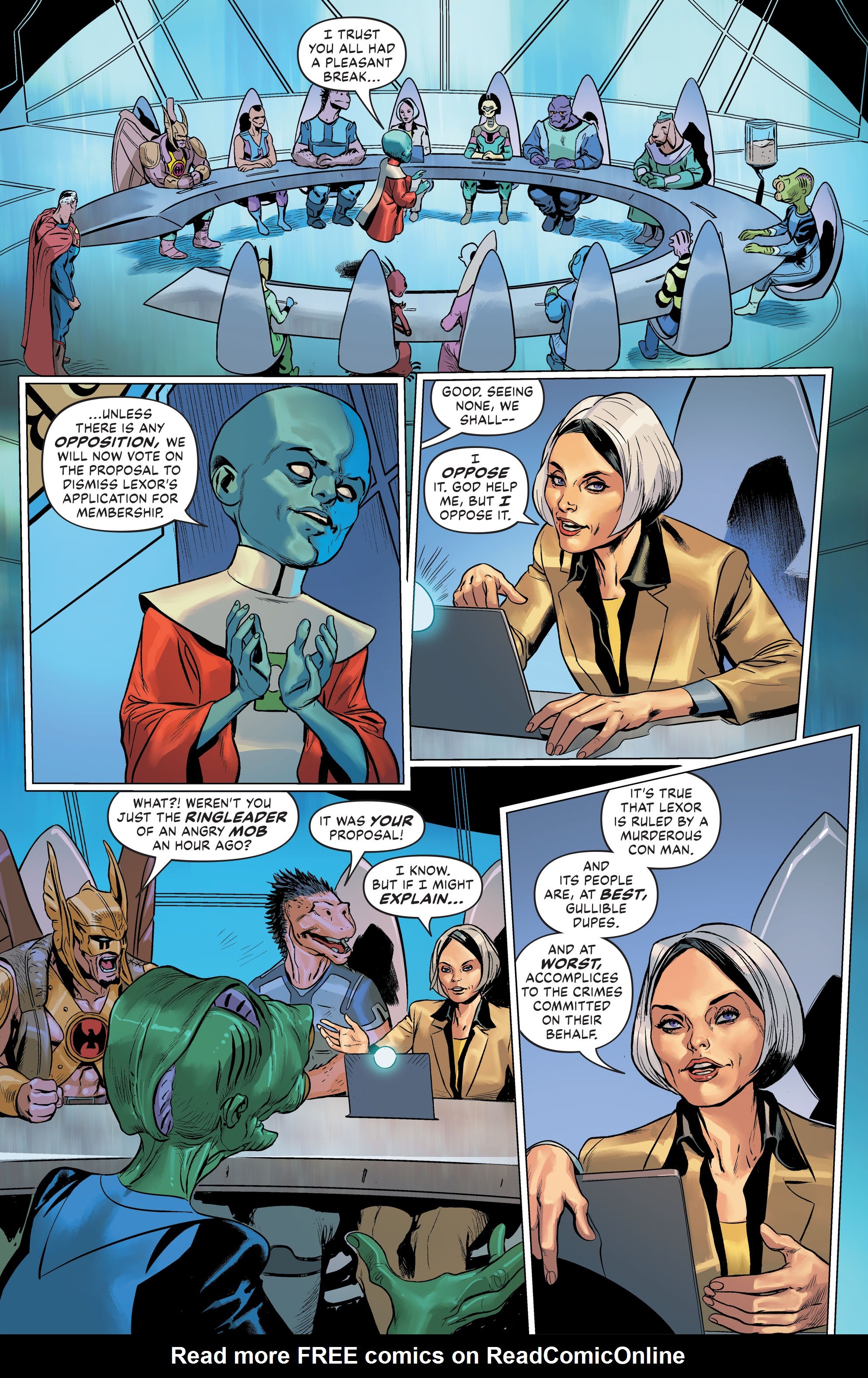 Read online Future State: Superman vs. Imperious Lex comic -  Issue #1 - 22
