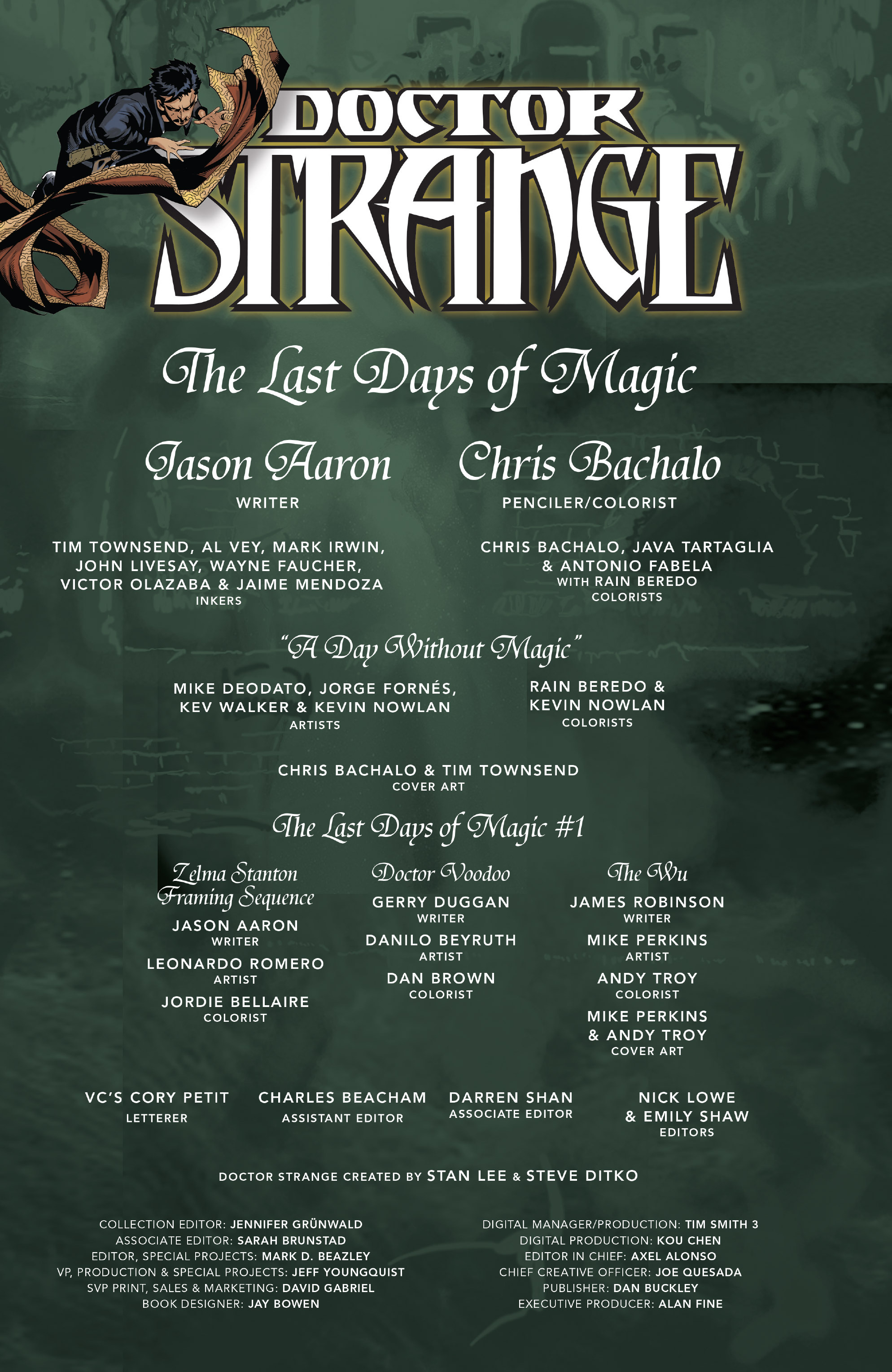 Read online Doctor Strange Vol. 2: The Last Days of Magic comic -  Issue # TPB - 3