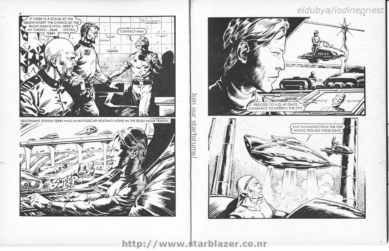 Read online Starblazer comic -  Issue #49 - 4