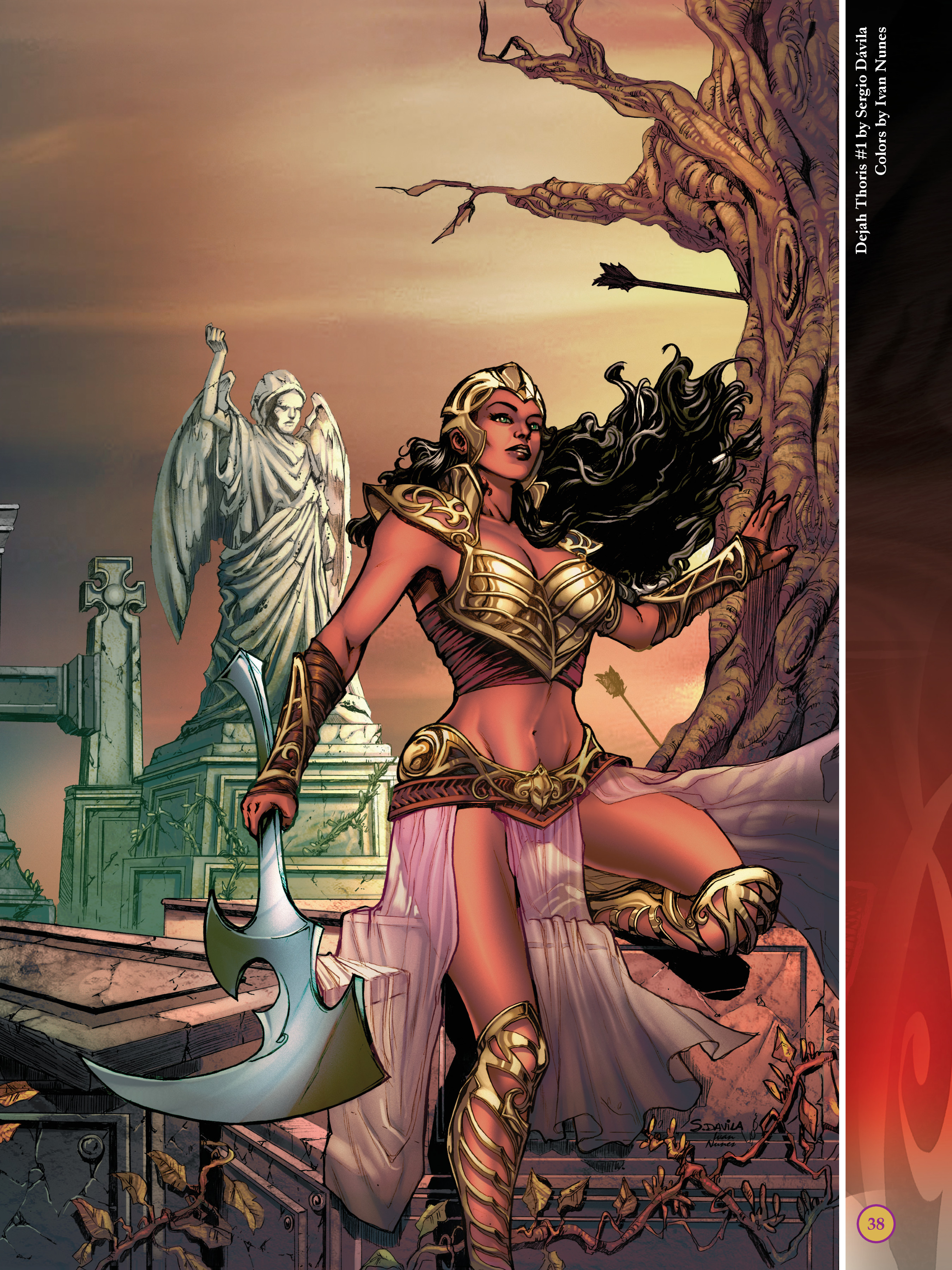 Read online The Art of Dejah Thoris and the Worlds of Mars comic -  Issue # TPB 2 (Part 1) - 37